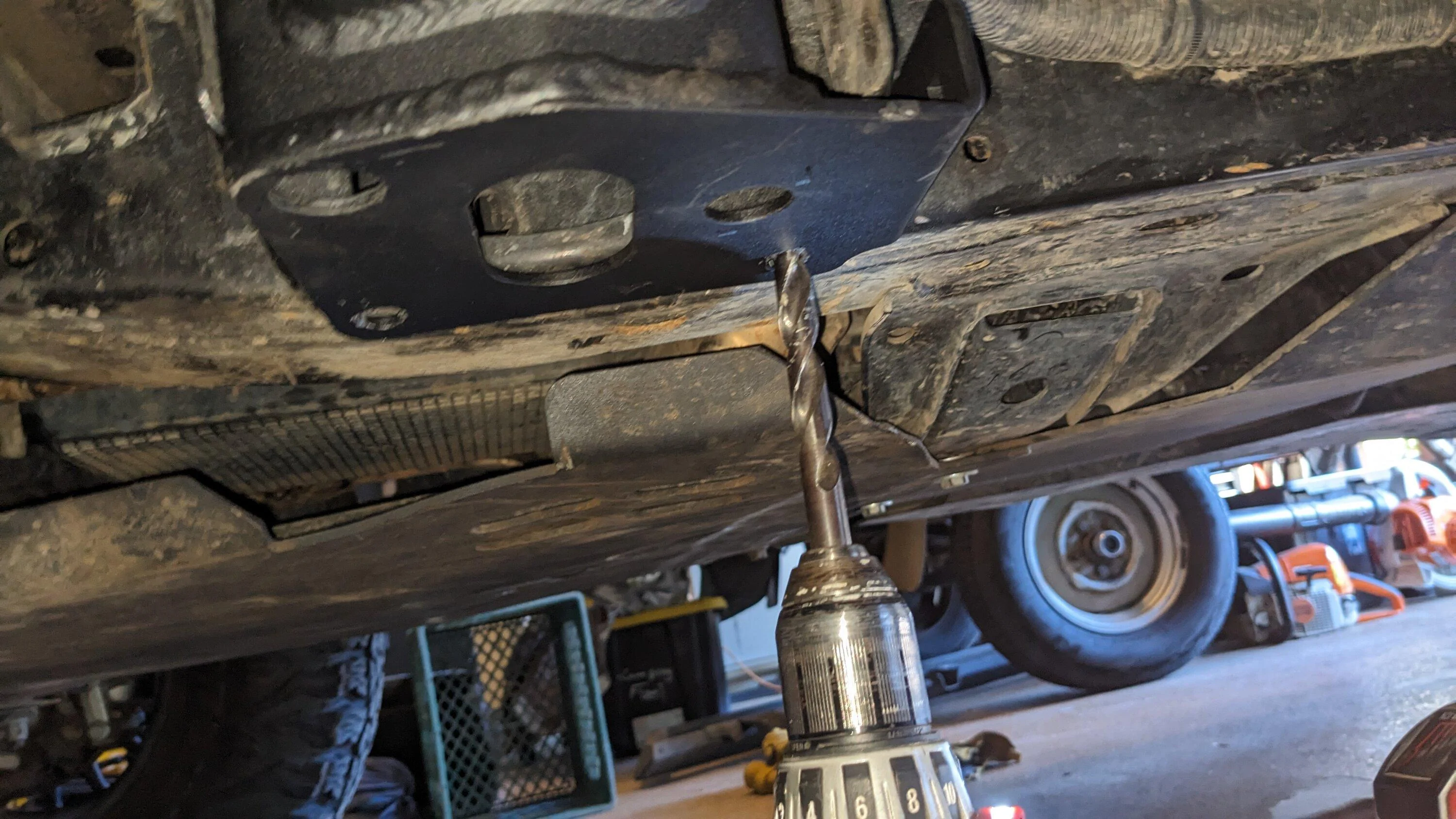 Ford Bronco ARB Slider install notes PXL_20231216_202415008