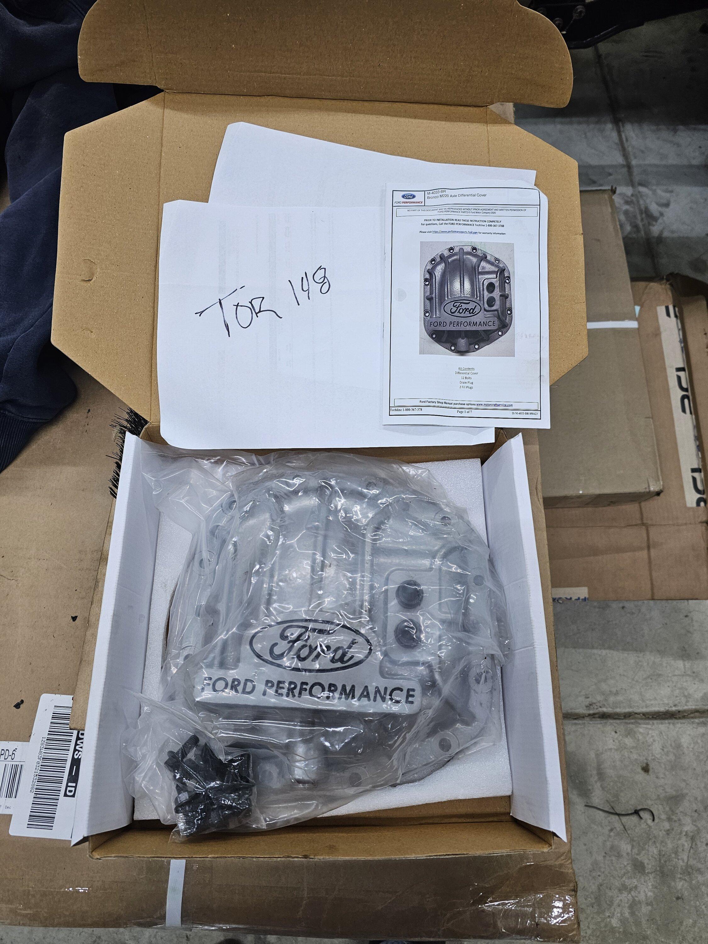 New Jersey - Ford Performance Rear Diff Cover | Bronco6G - 2021+ Ford ...