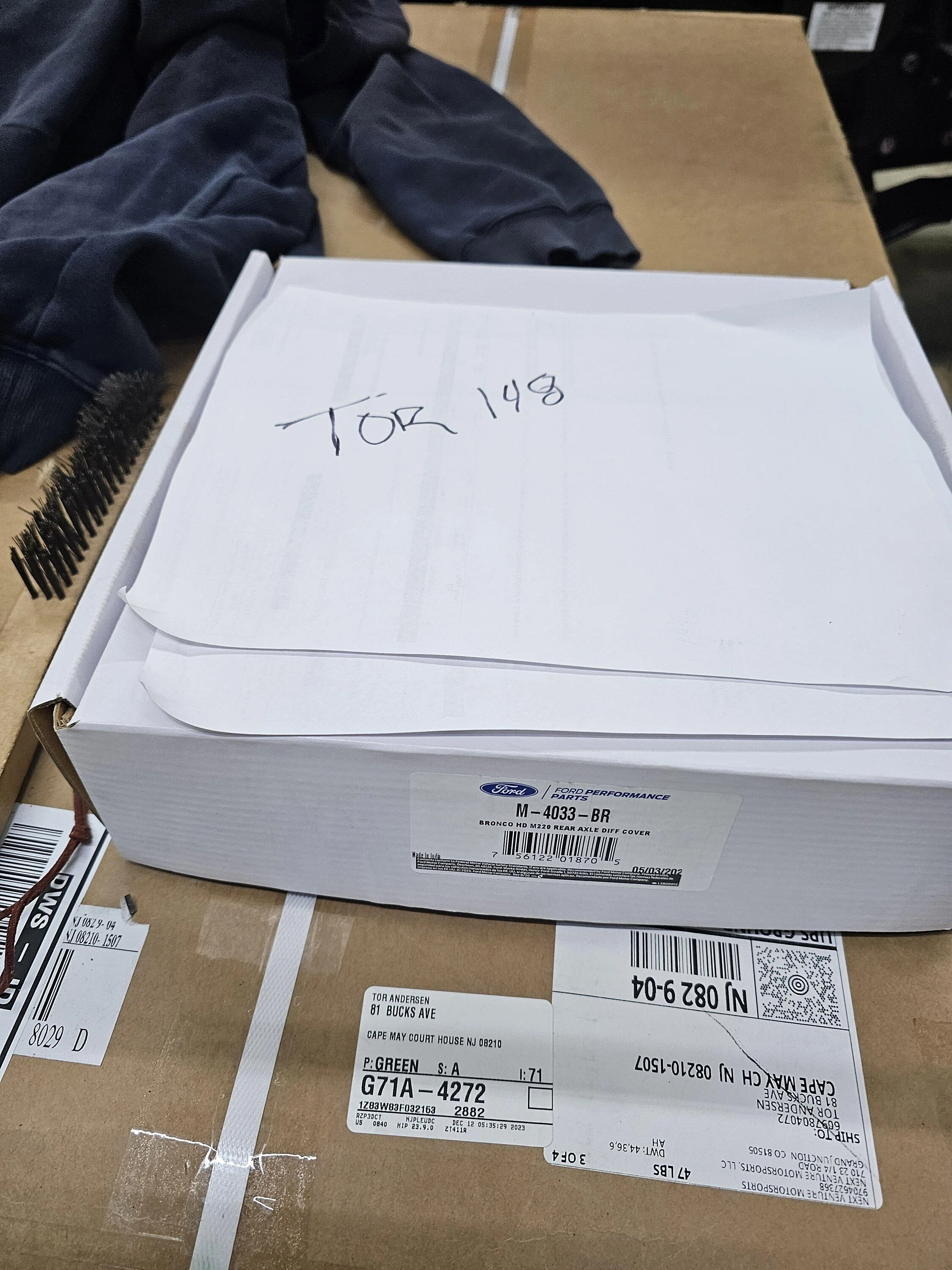 Ford Bronco Ford Performance Rear Diff Cover 1000025344