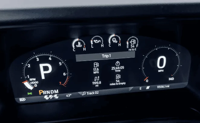 Ford Bronco Is there a Speedometer / Tachometer software upgraded for LOOK? 1702928051293