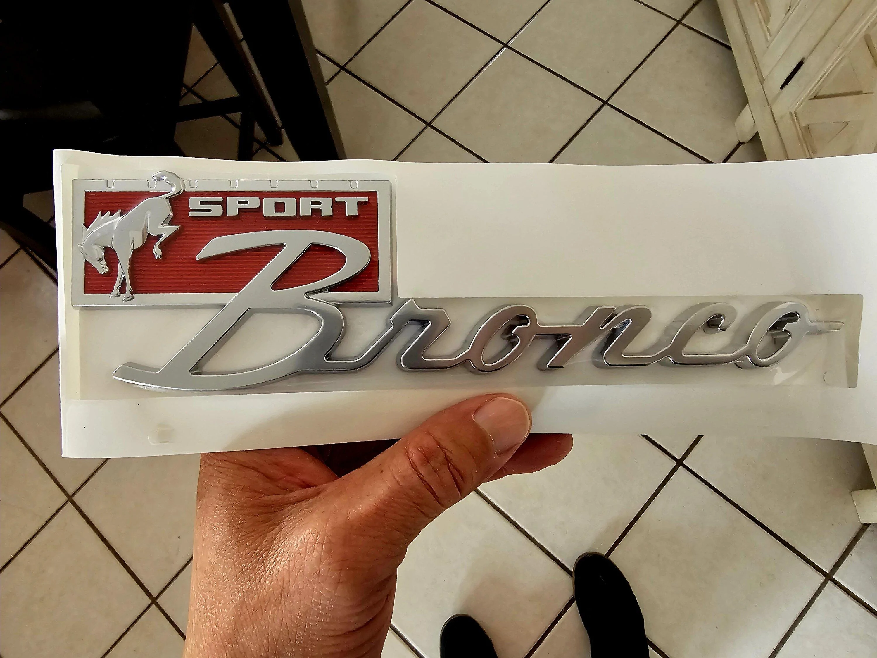 Ford Bronco Best location for Bronco script? 20231219_100835