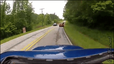 Ford Bronco Why do Bronco owners drive so slow? deer-closecall