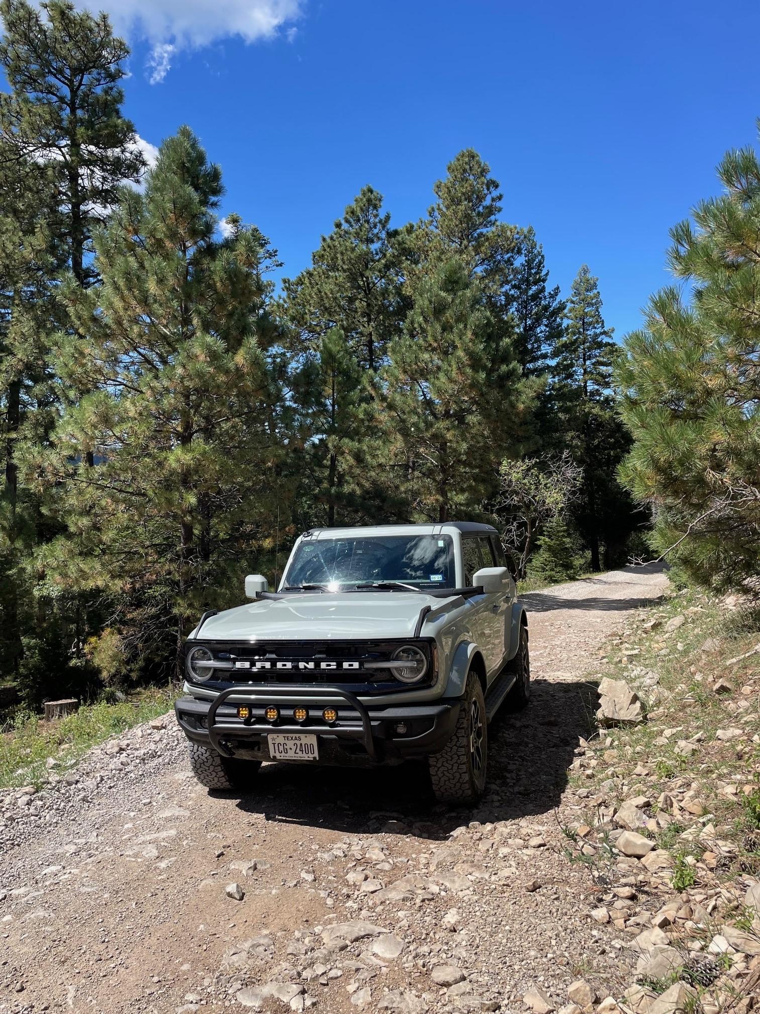 Ford Bronco Front license plate holder recs? Bronco N.M
