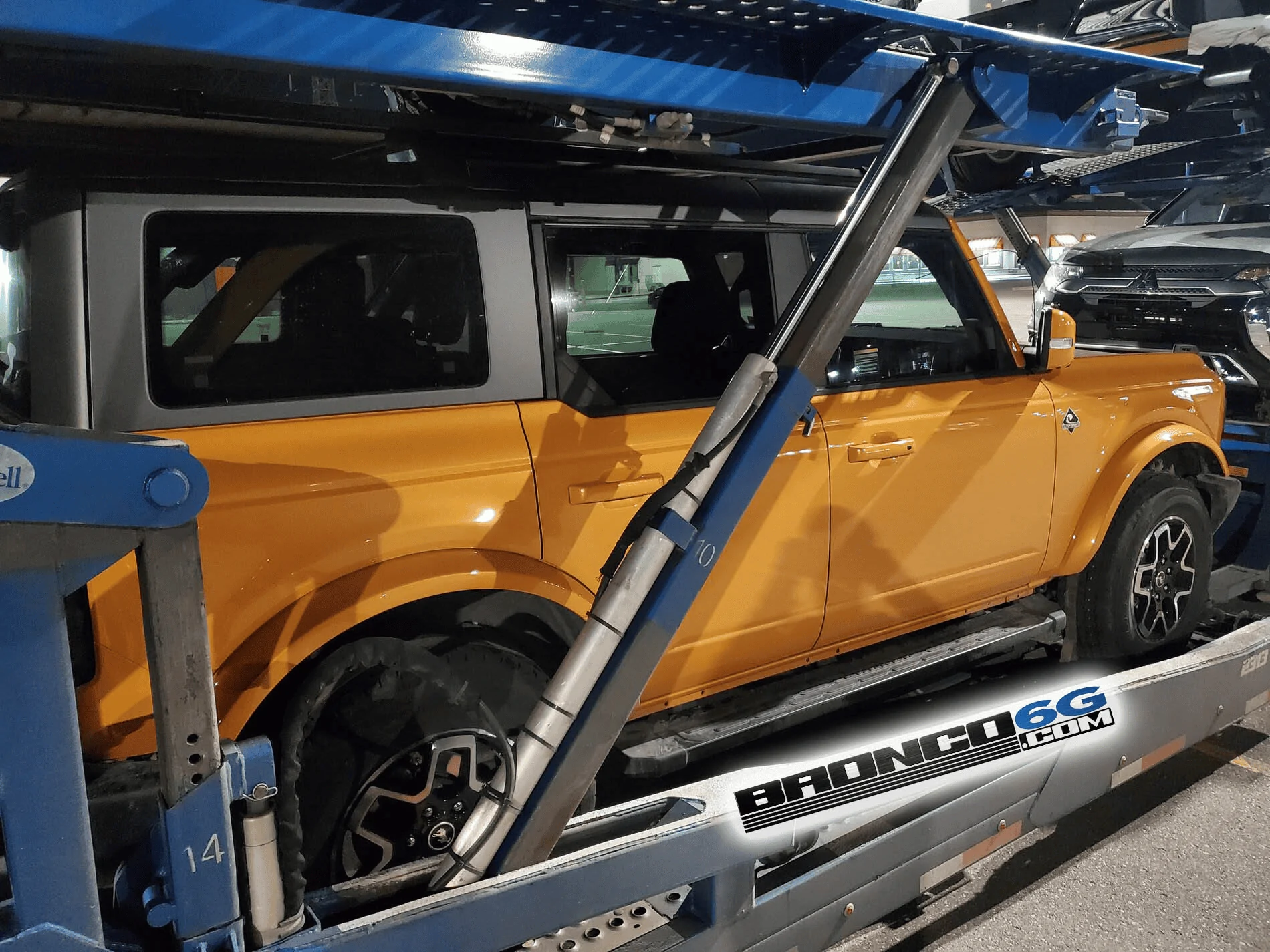 Ford Bronco Cyber Orange Paint Thread 1604590464311