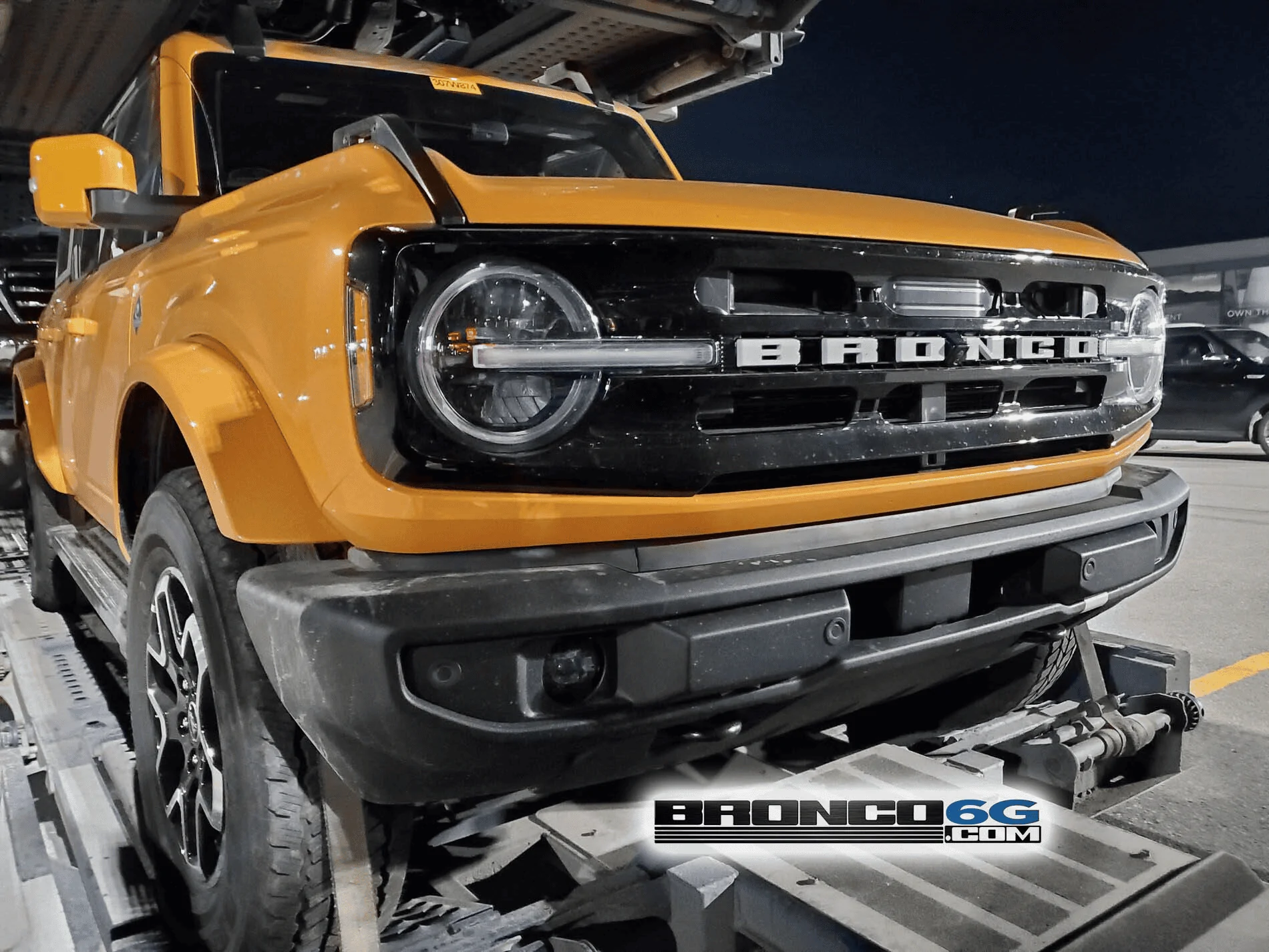 Ford Bronco Cyber Orange Paint Thread 1604590571623