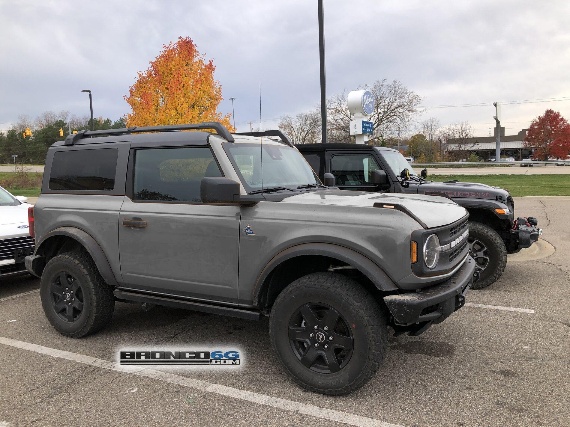 Ford Bronco Carbonized Gray Paint Thread CG