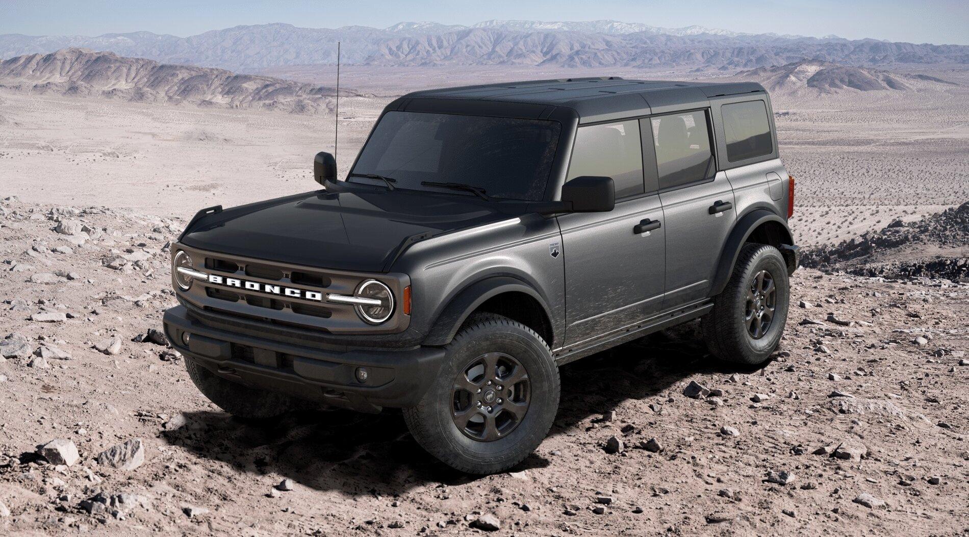 Ford Bronco Carbonized Gray Paint Thread BB grey build