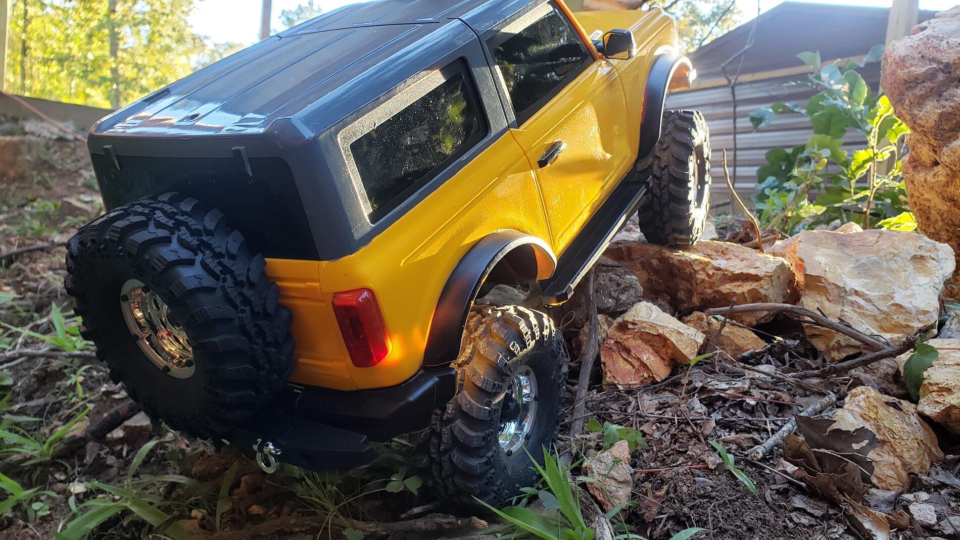 Ford Bronco Breaking: More bronco rock crawling testing footage ;) 20201001_171501