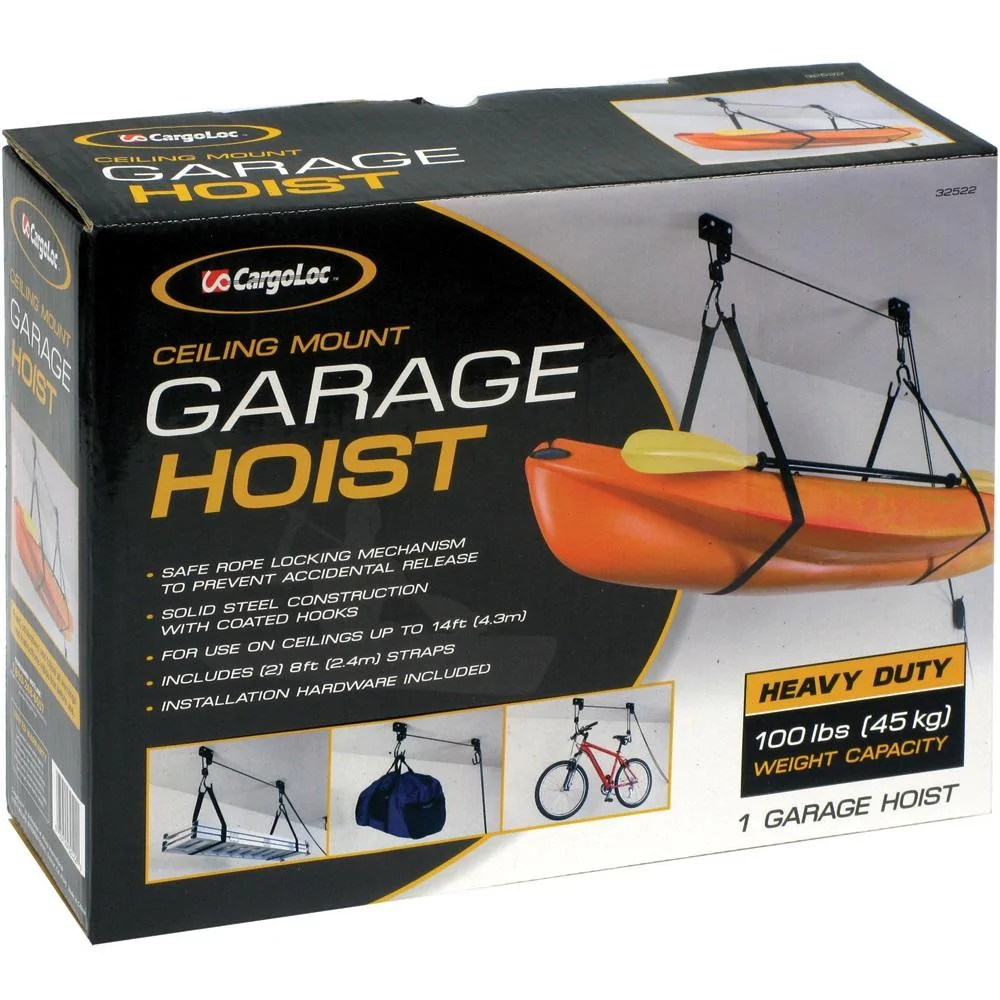 Ford Bronco MIC top or soft top CargoLoc-Kayak-Garage-Hoist_00