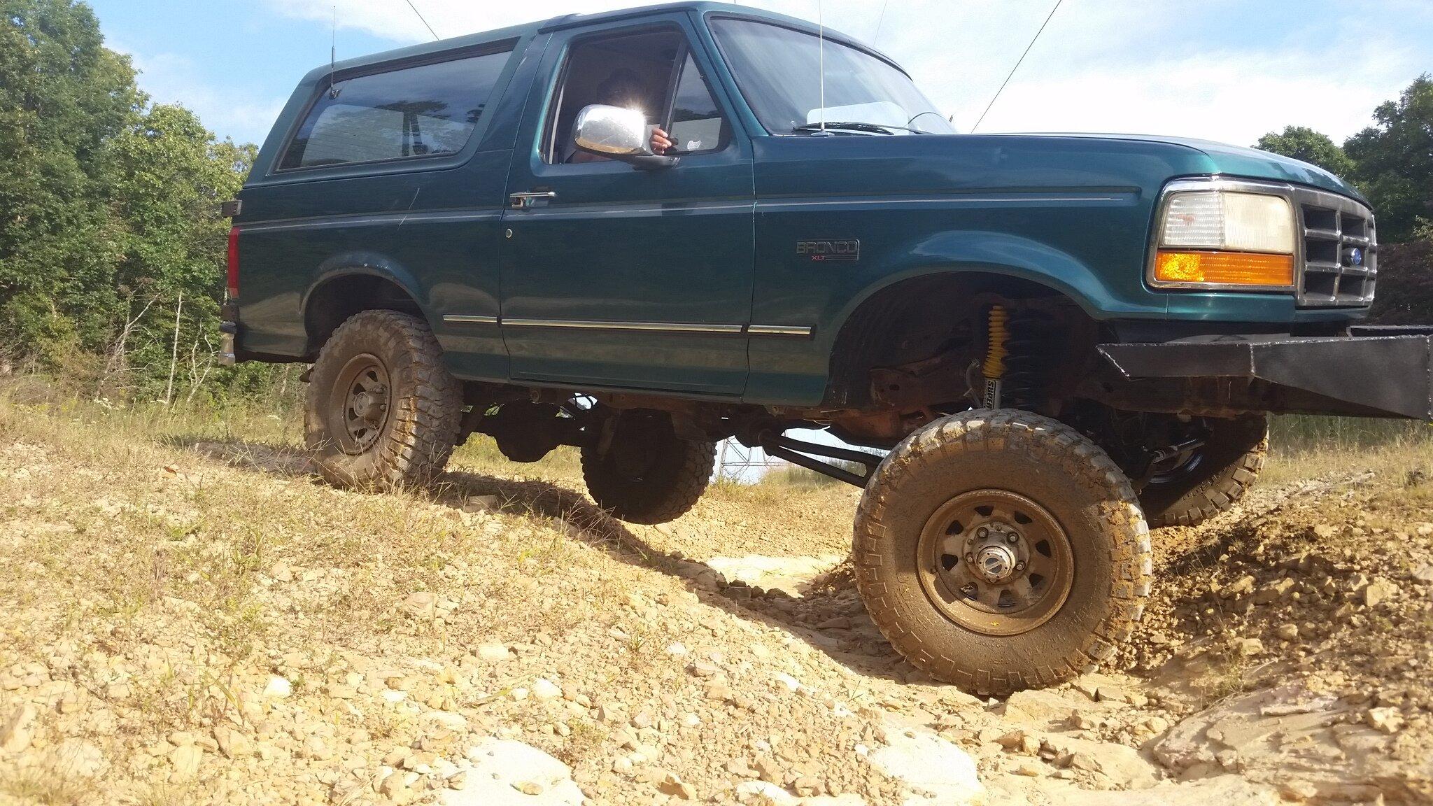Ford Bronco Not a misanthrope...why I don't like major offroad events. 20150919_172653