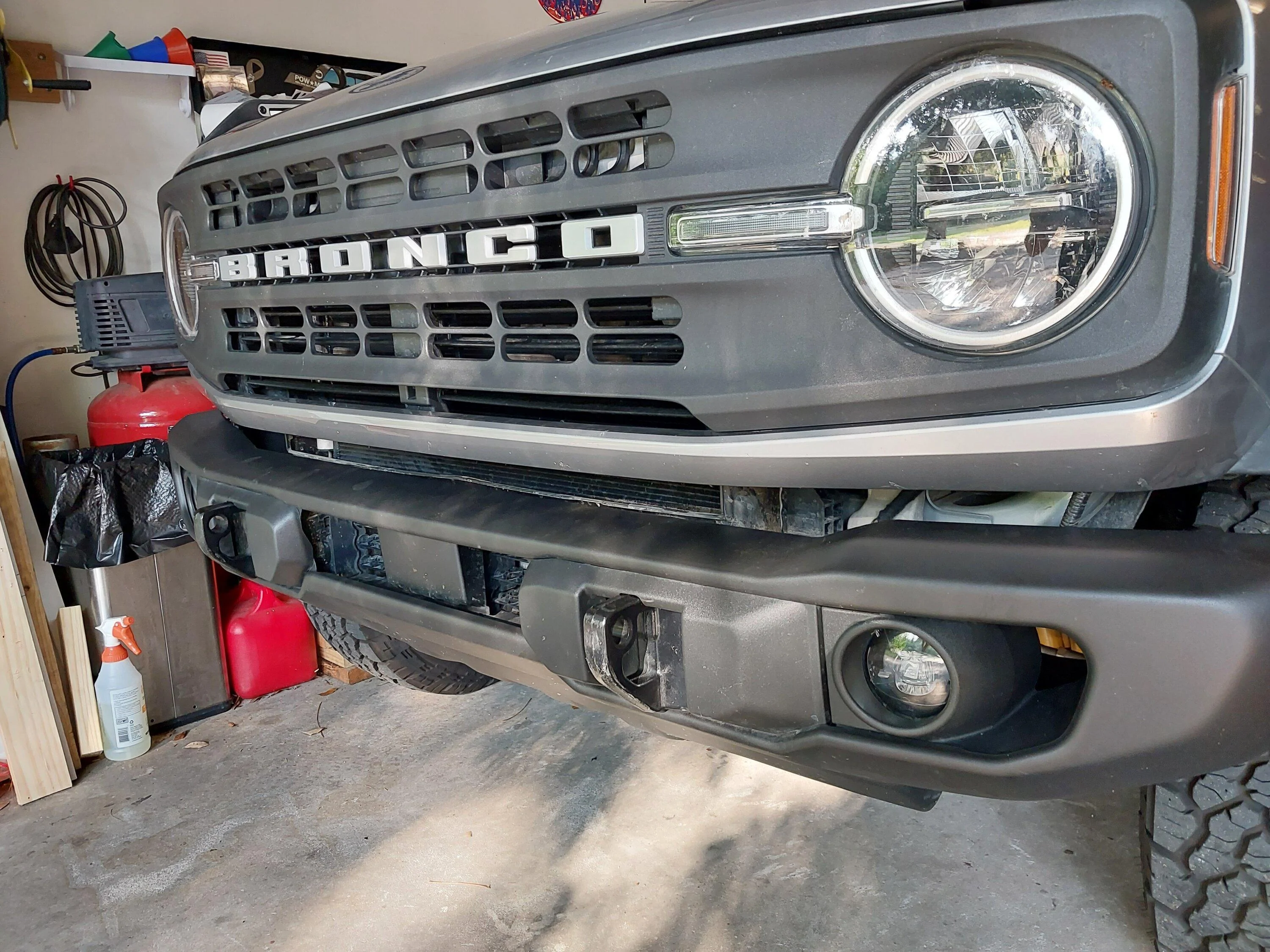 Ford Bronco Capable Bumper Shackle Removal 20230830_171628