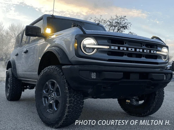 Ford Bronco Capable Bumper question here, concerning its fog lights 1703186170112
