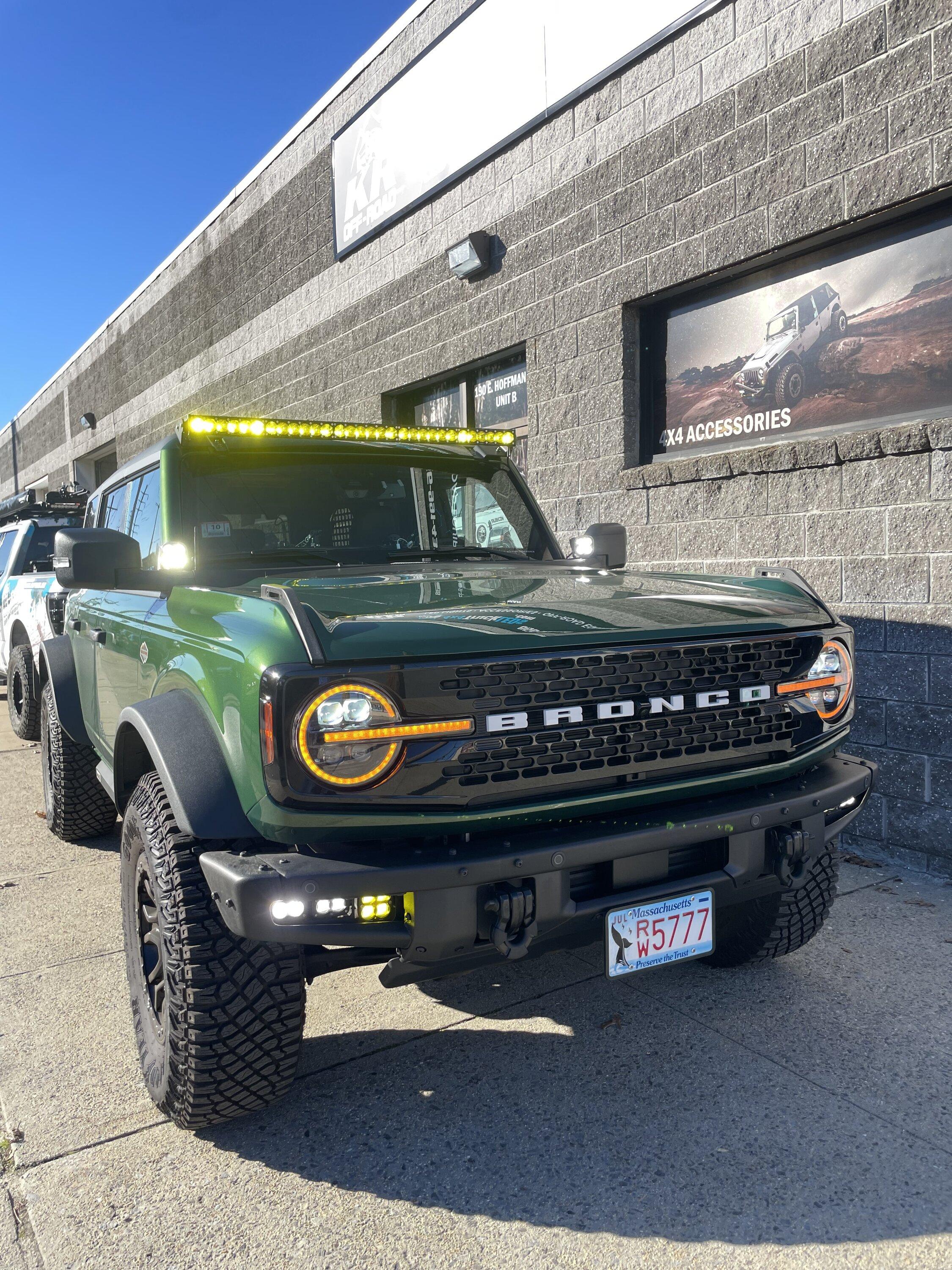 Ford Bronco ARB Compressor Engine Bay Mount from KR Off-Road | Easiest Compressor Kit to Install | USA MADE Photo Dec 21 2023, 1 15 22 PM