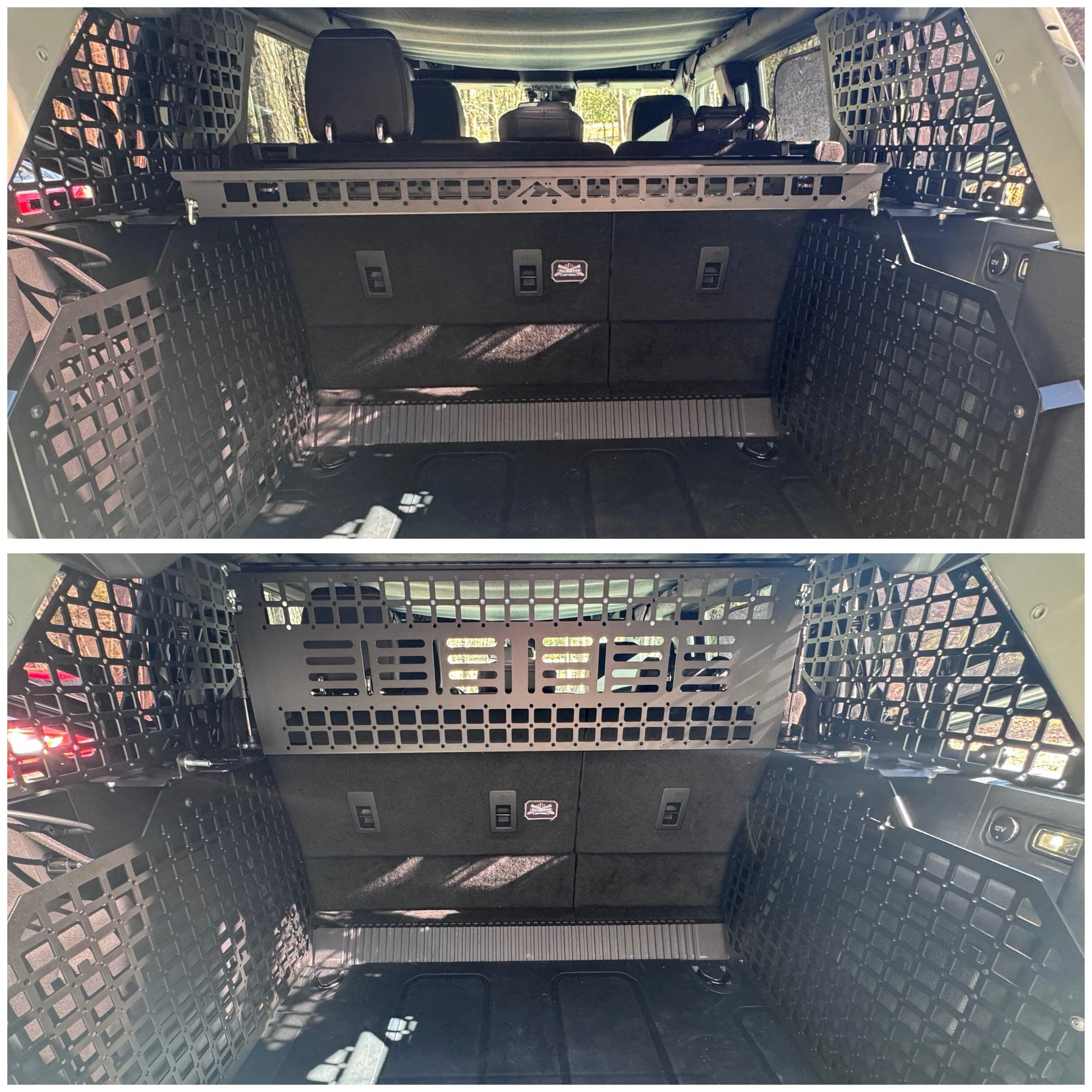 Ford Bronco Mountains2metal 2 door cargo shelf. (UPDATE) IMG_1627