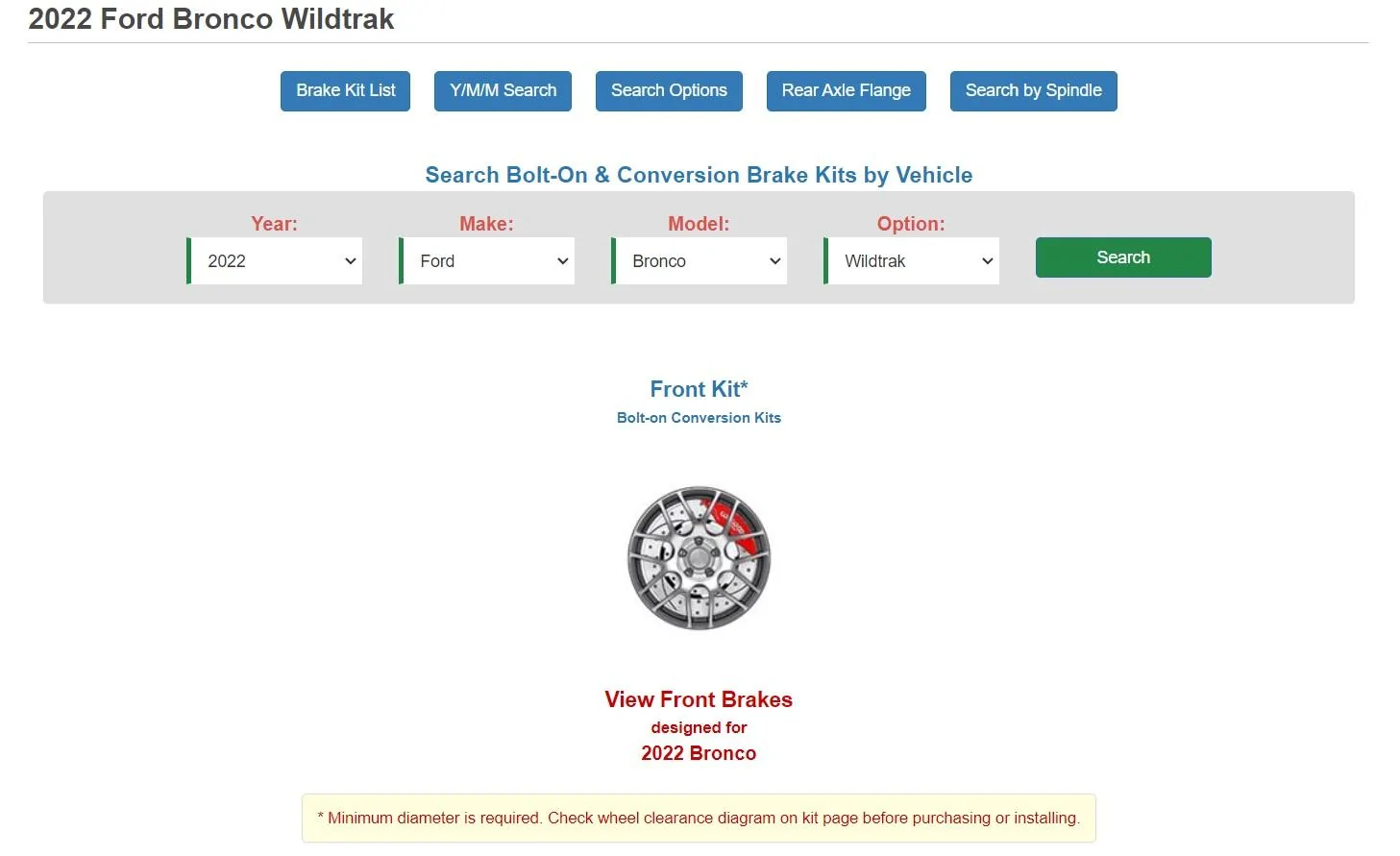 Ford Bronco Reasonable brake upgrade Mz0zJgf