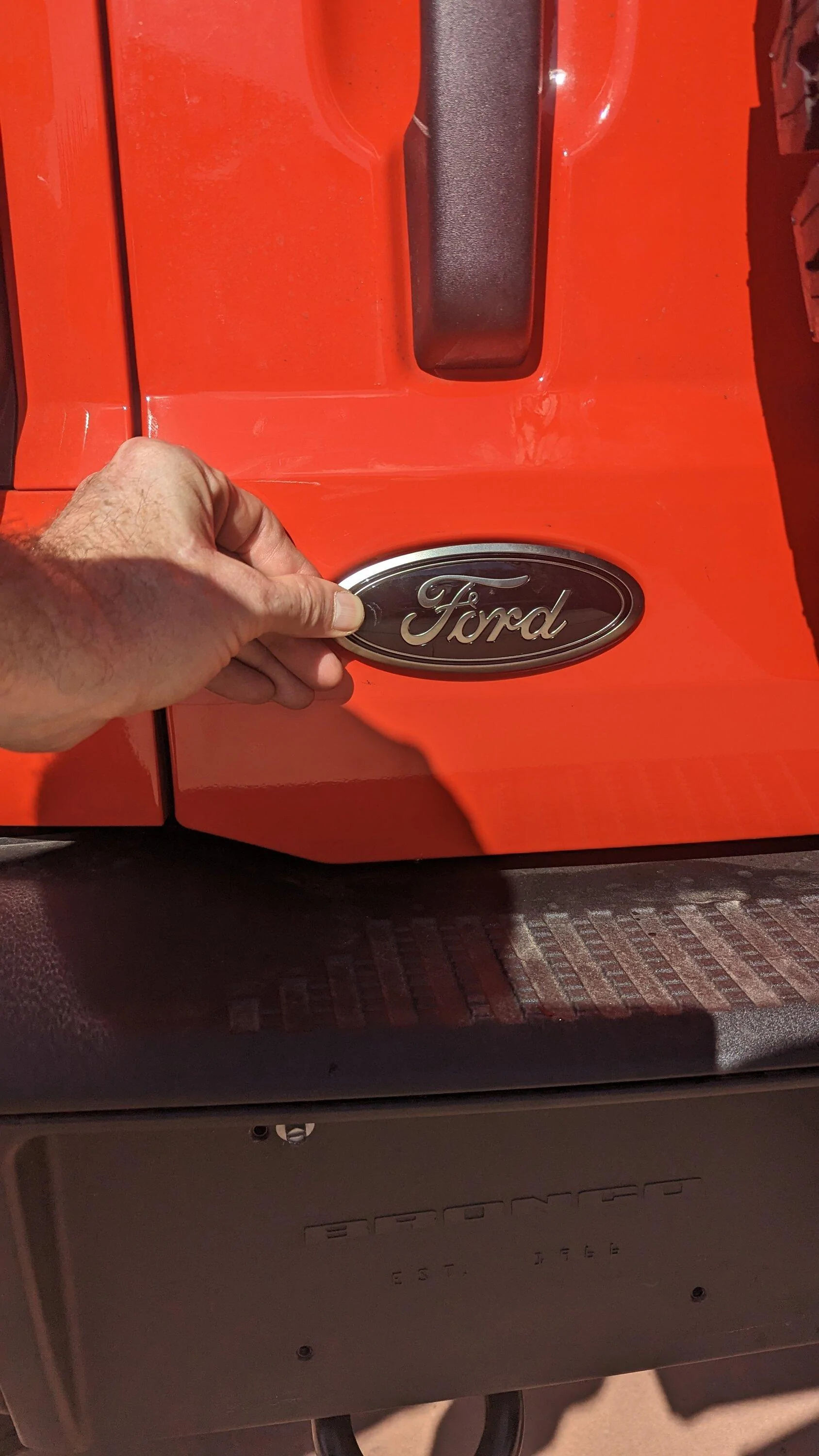 Ford Bronco Swamps Code Orange Bronco Raptor Build PXL_20231221_212224914