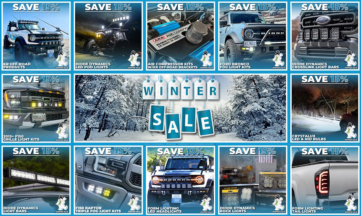 Ford Bronco help/suggestions with fog lights Winter Sale 2023