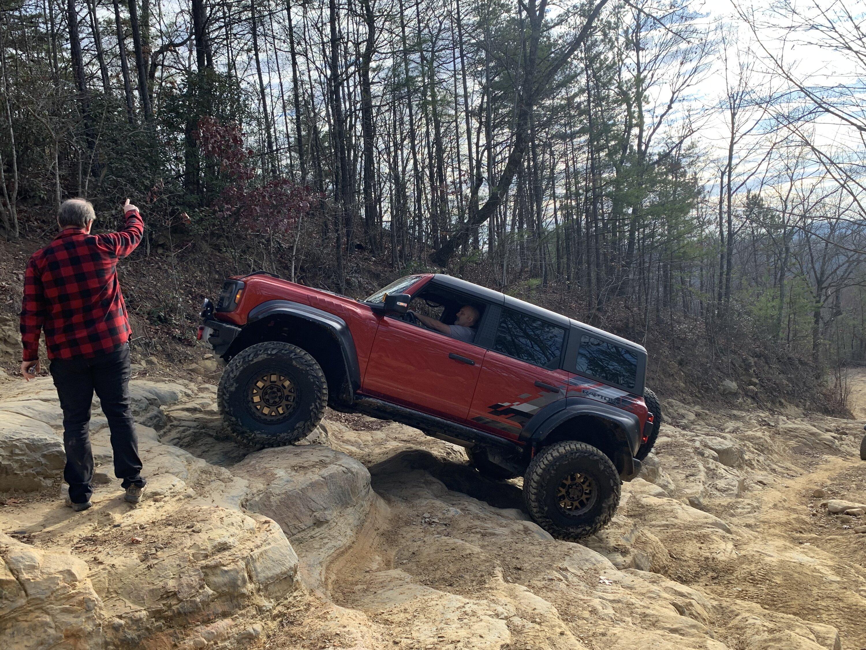 Ford Bronco Yule tide run at Windrock Park TN IMG_1169