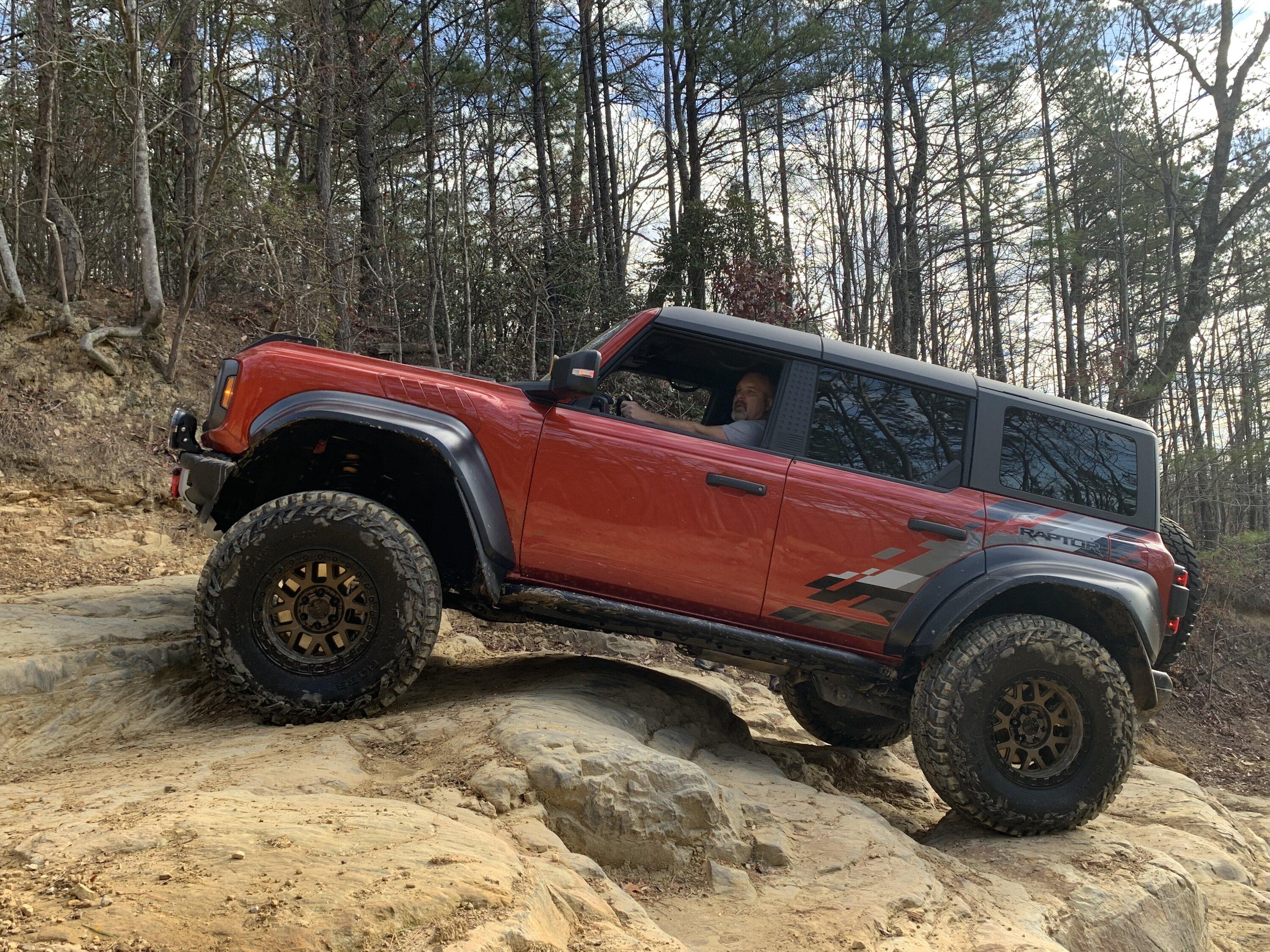 Ford Bronco Yule tide run at Windrock Park TN IMG_1172