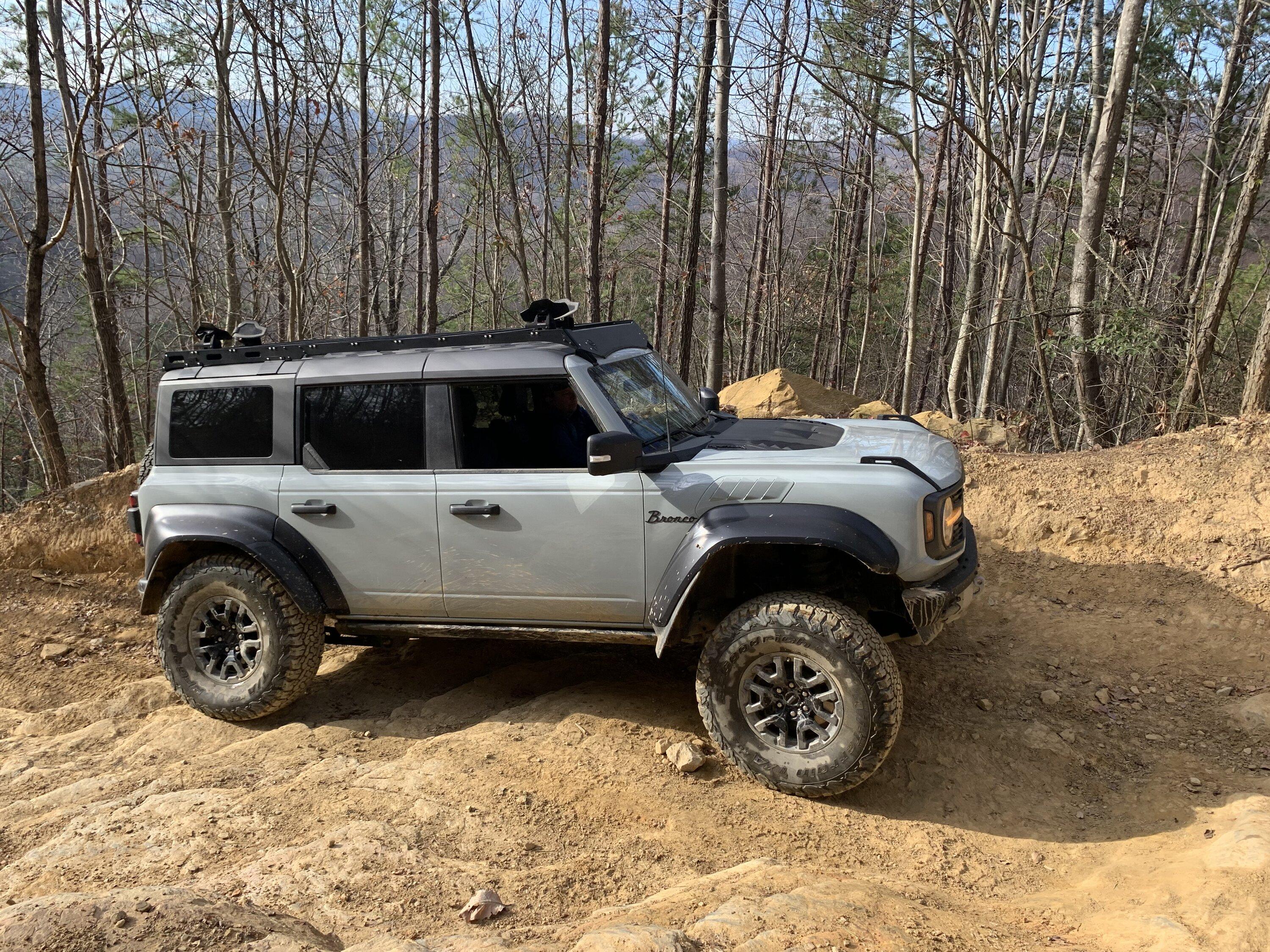 Ford Bronco Yule tide run at Windrock Park TN IMG_1174