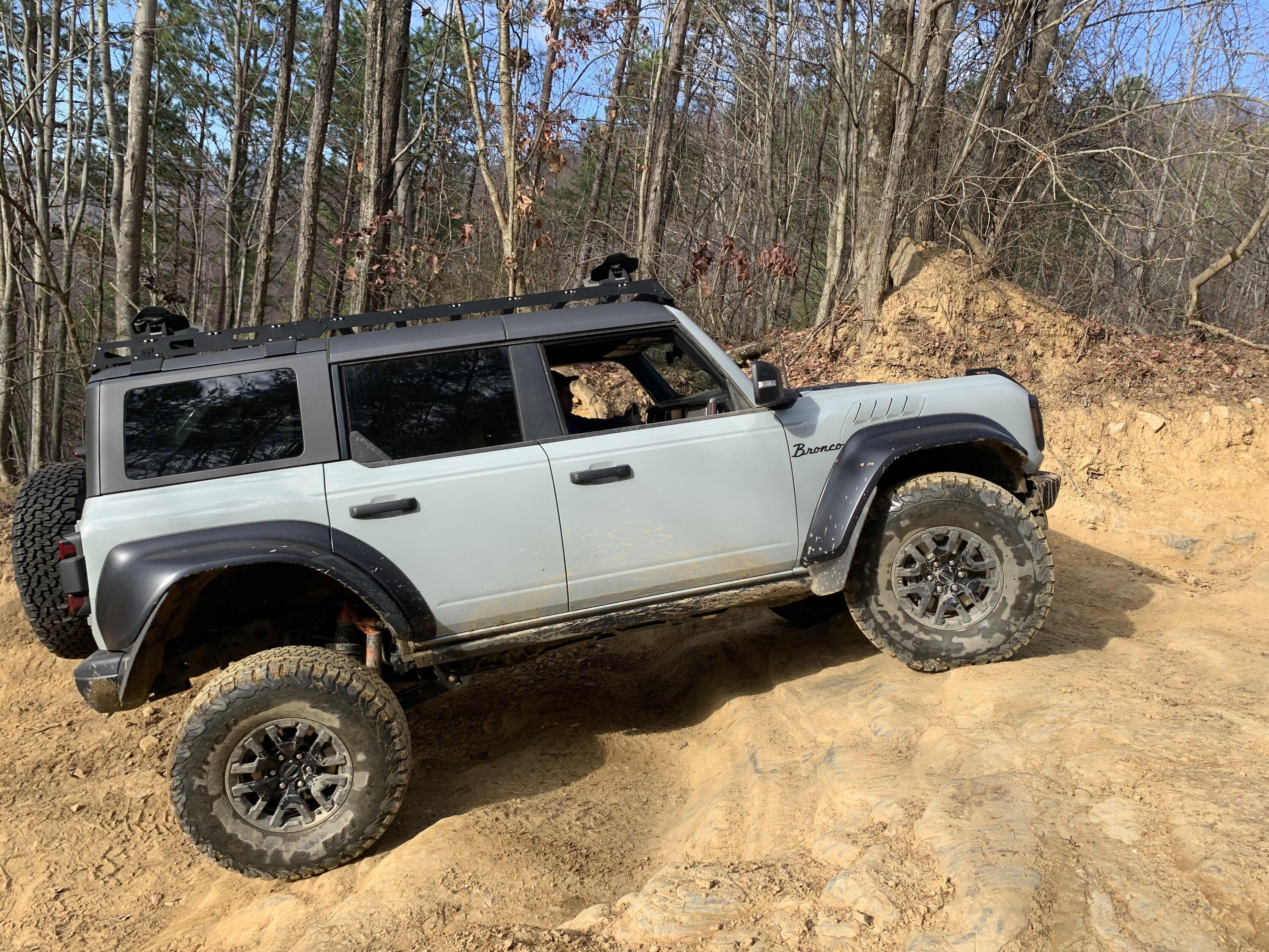 Ford Bronco Yule tide run at Windrock Park TN IMG_1175