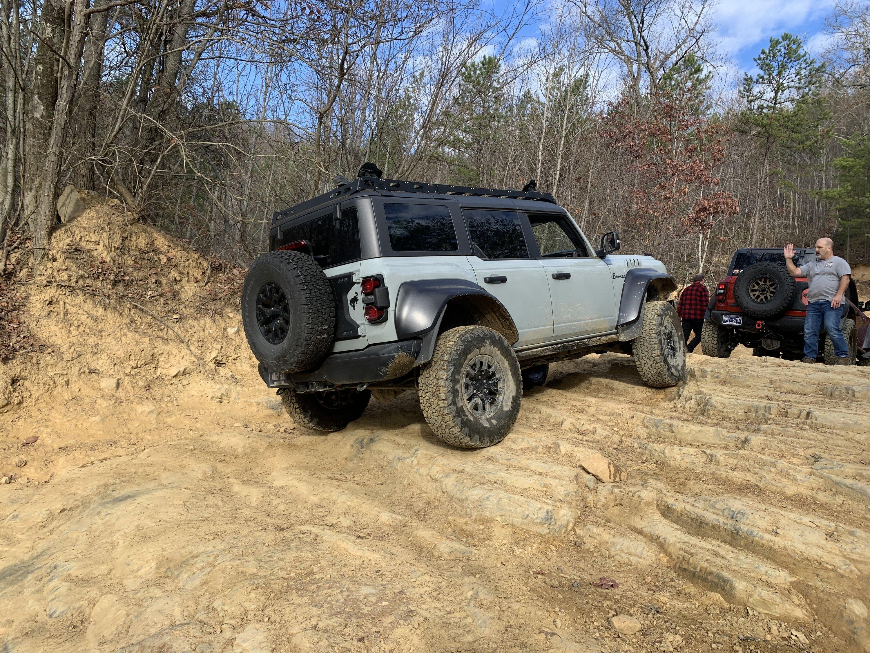 Ford Bronco Yule tide run at Windrock Park TN IMG_1176