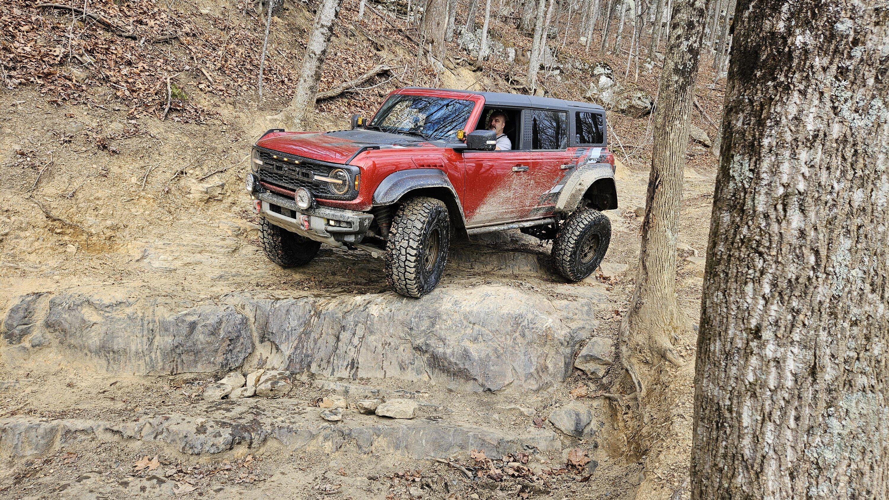 Ford Bronco Yule tide run at Windrock Park TN a5