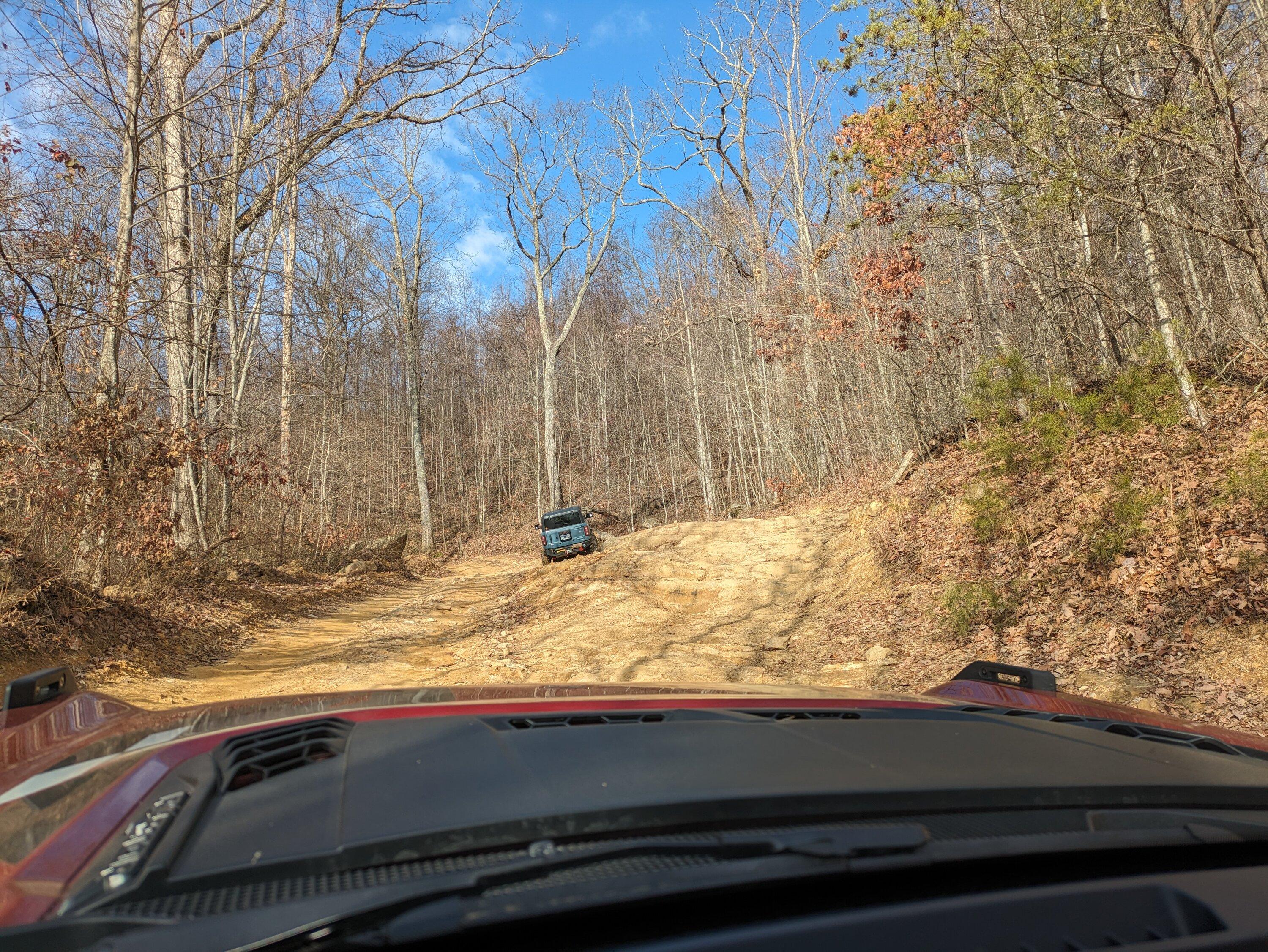 Ford Bronco Yule tide run at Windrock Park TN d4