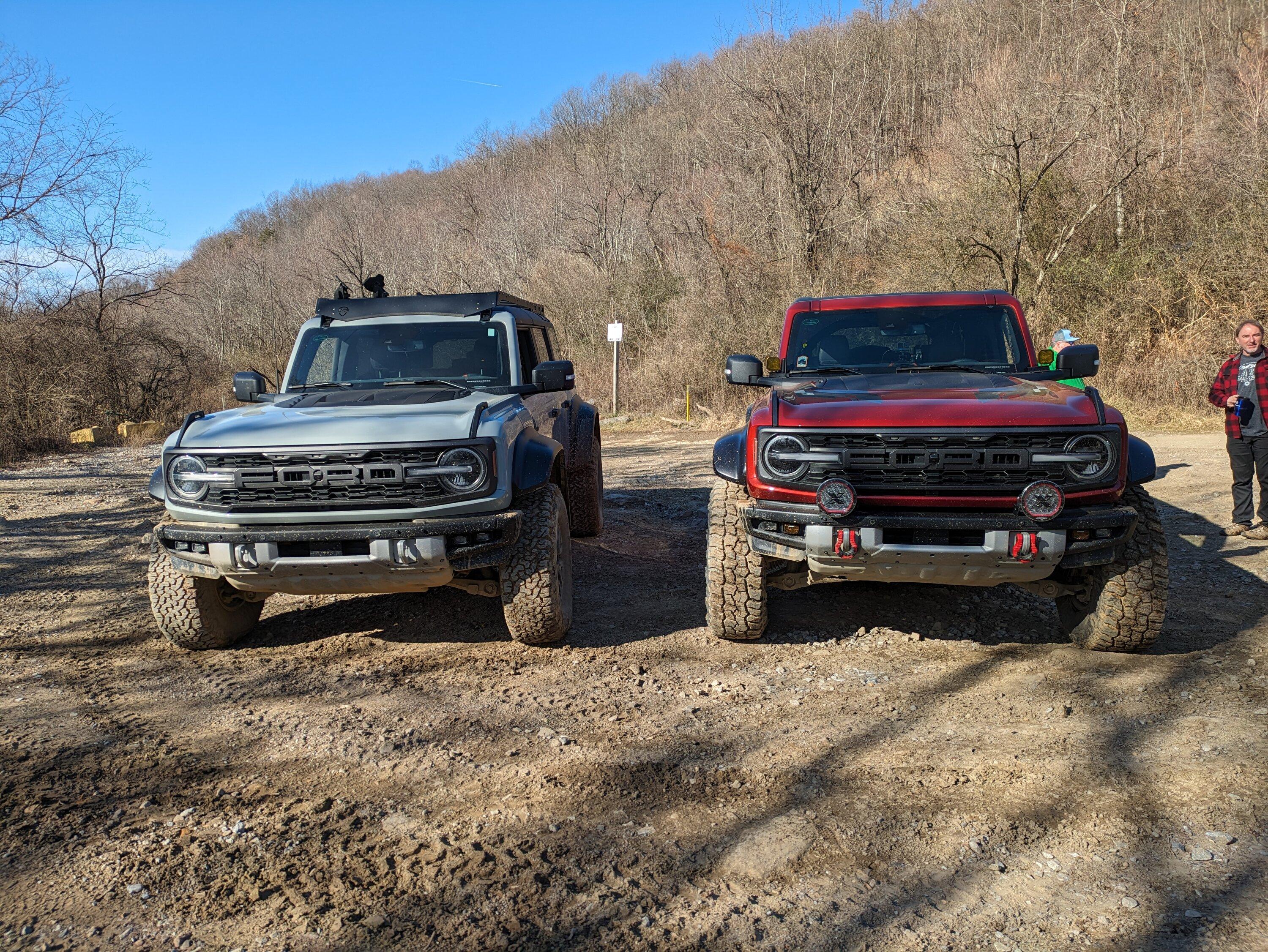 Ford Bronco Yule tide run at Windrock Park TN d6