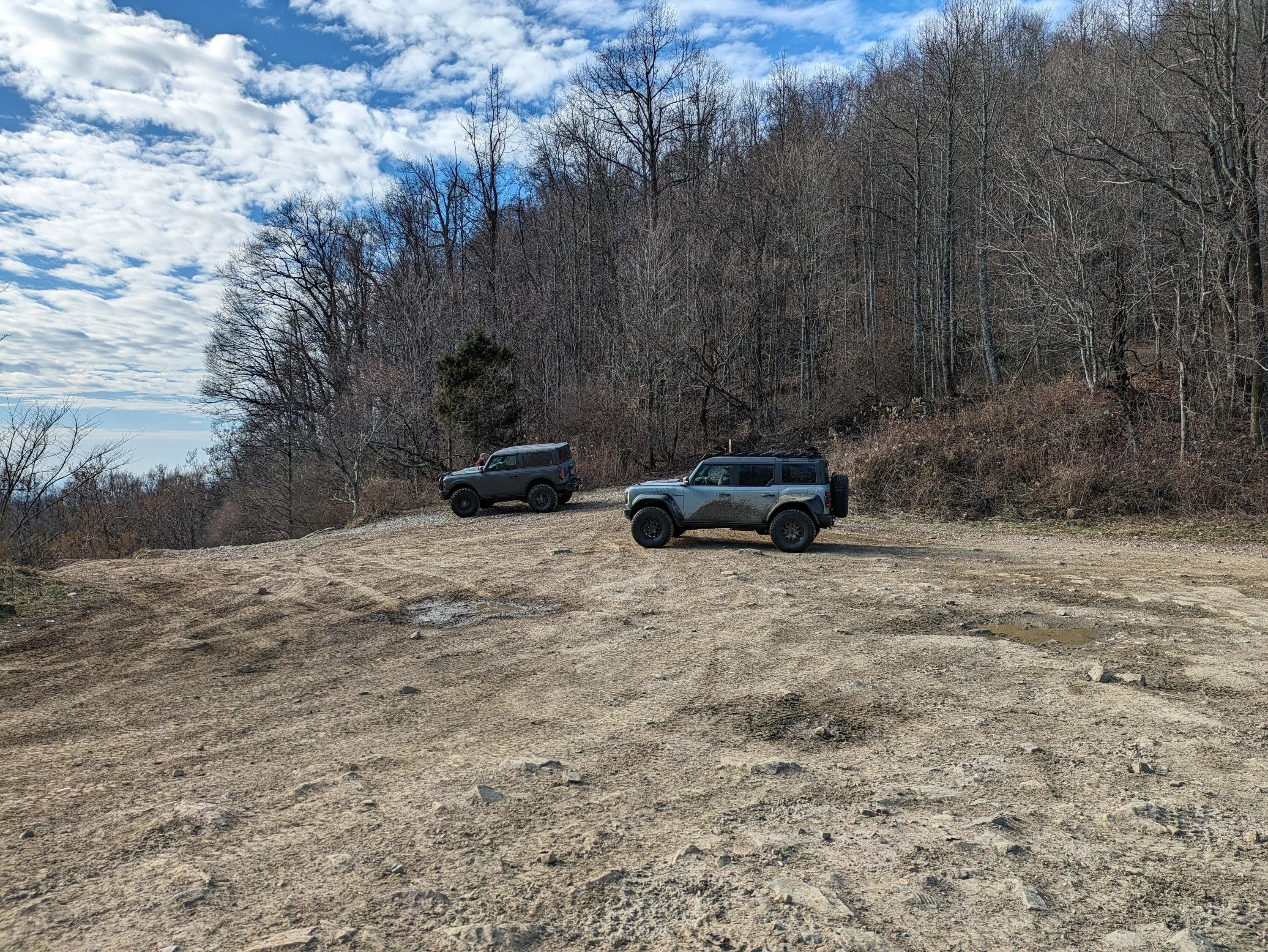 Ford Bronco Yule tide run at Windrock Park TN d7