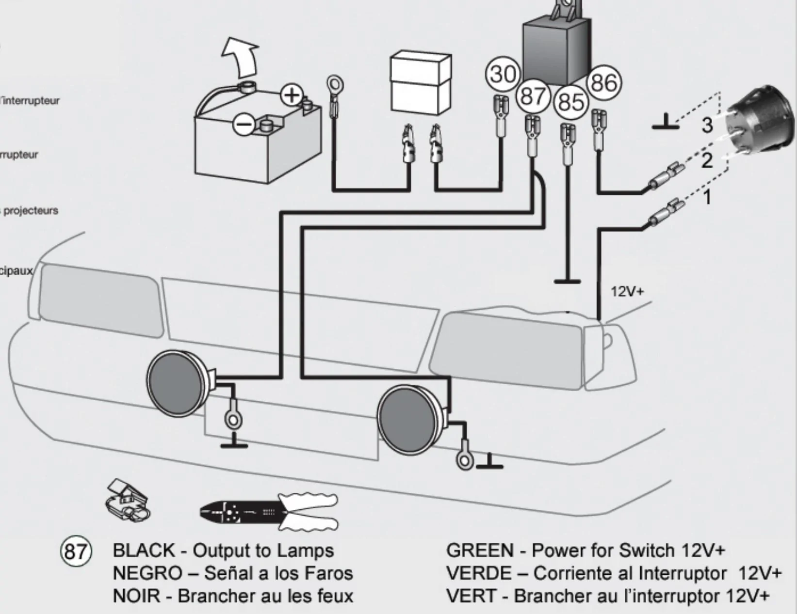 1988 Ford F150 F250 F350, Bronco Electrical Vacuum \u0026 Troubleshooting Manual  - Factory Repair Manuals, image size:1643x1267