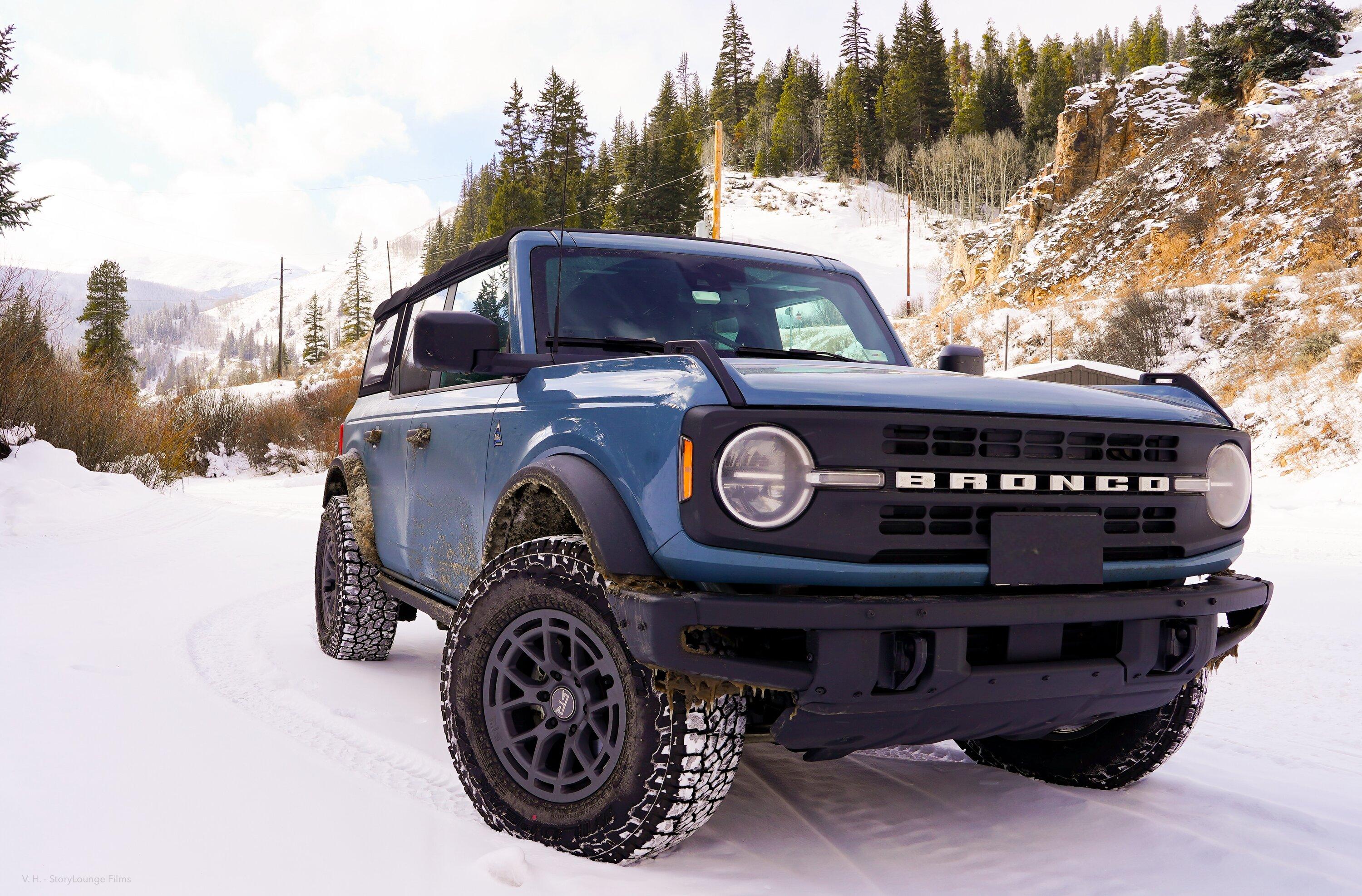 Ford Bronco Show us your installed wheel / tire upgrades here! (Pics) Tennessee Pass 01-3