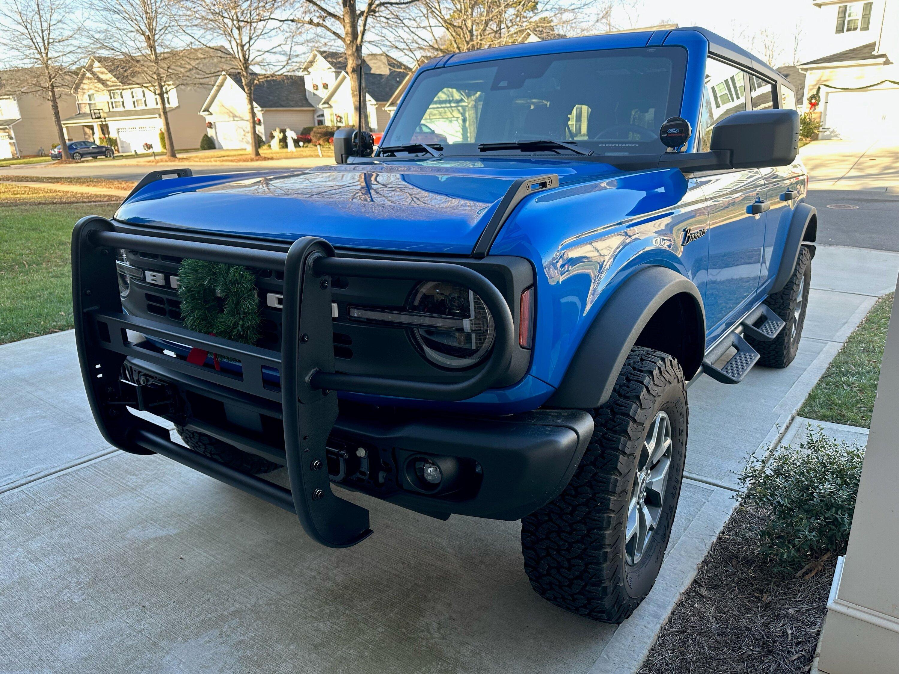 Ford Bronco Bull bar recommendations for capable bumper black-horse-bumper