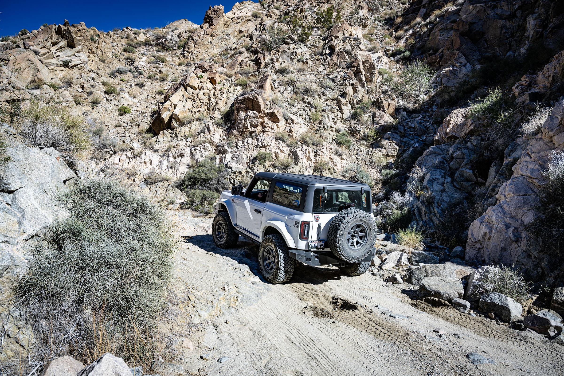 Ford Bronco Berdoo Canyon in Joshua Tree National Park DTS_6378X-2400w