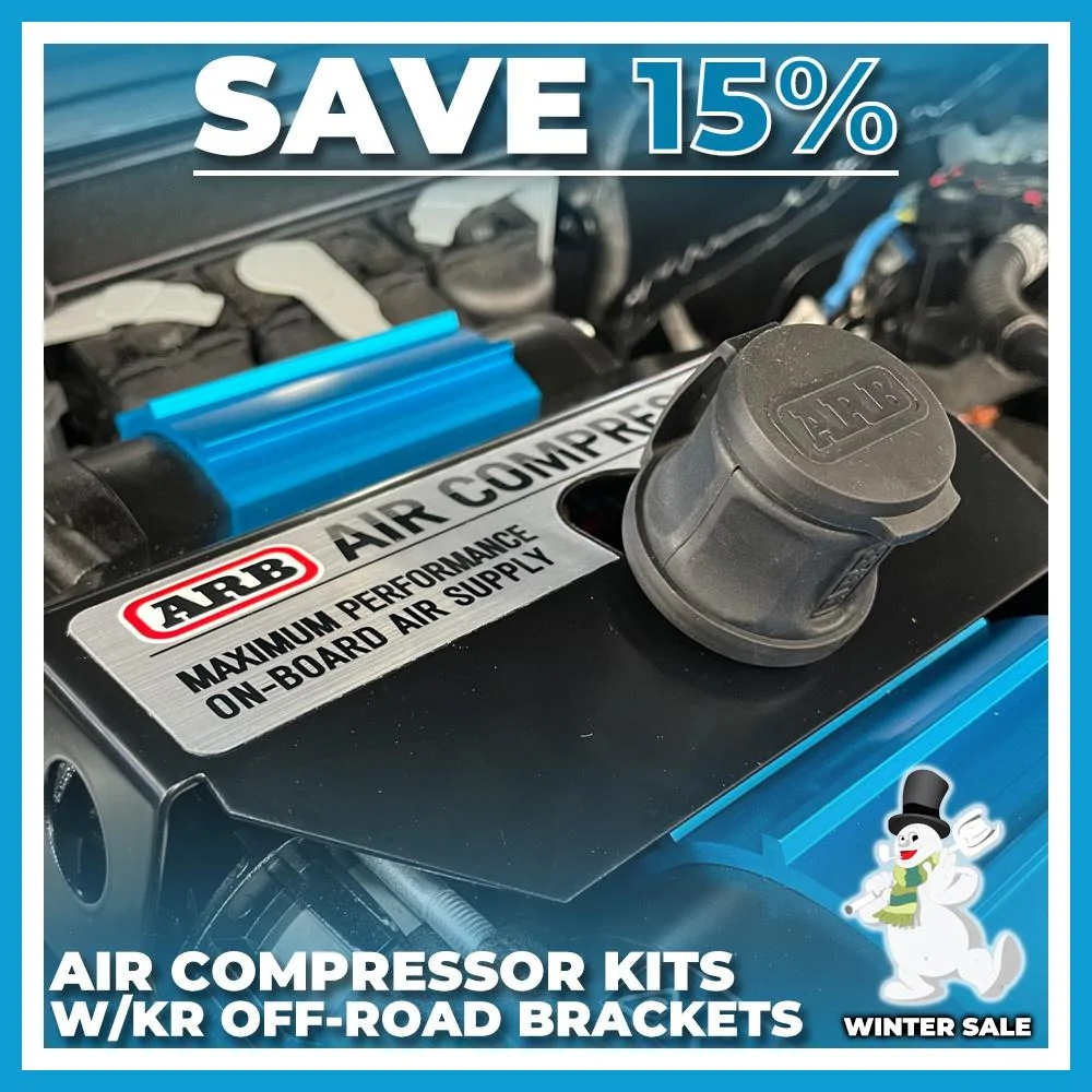 Ford Bronco ARB Compressor Engine Bay Mount from KR Off-Road | Easiest Compressor Kit to Install | USA MADE Air Compressor Kits copy