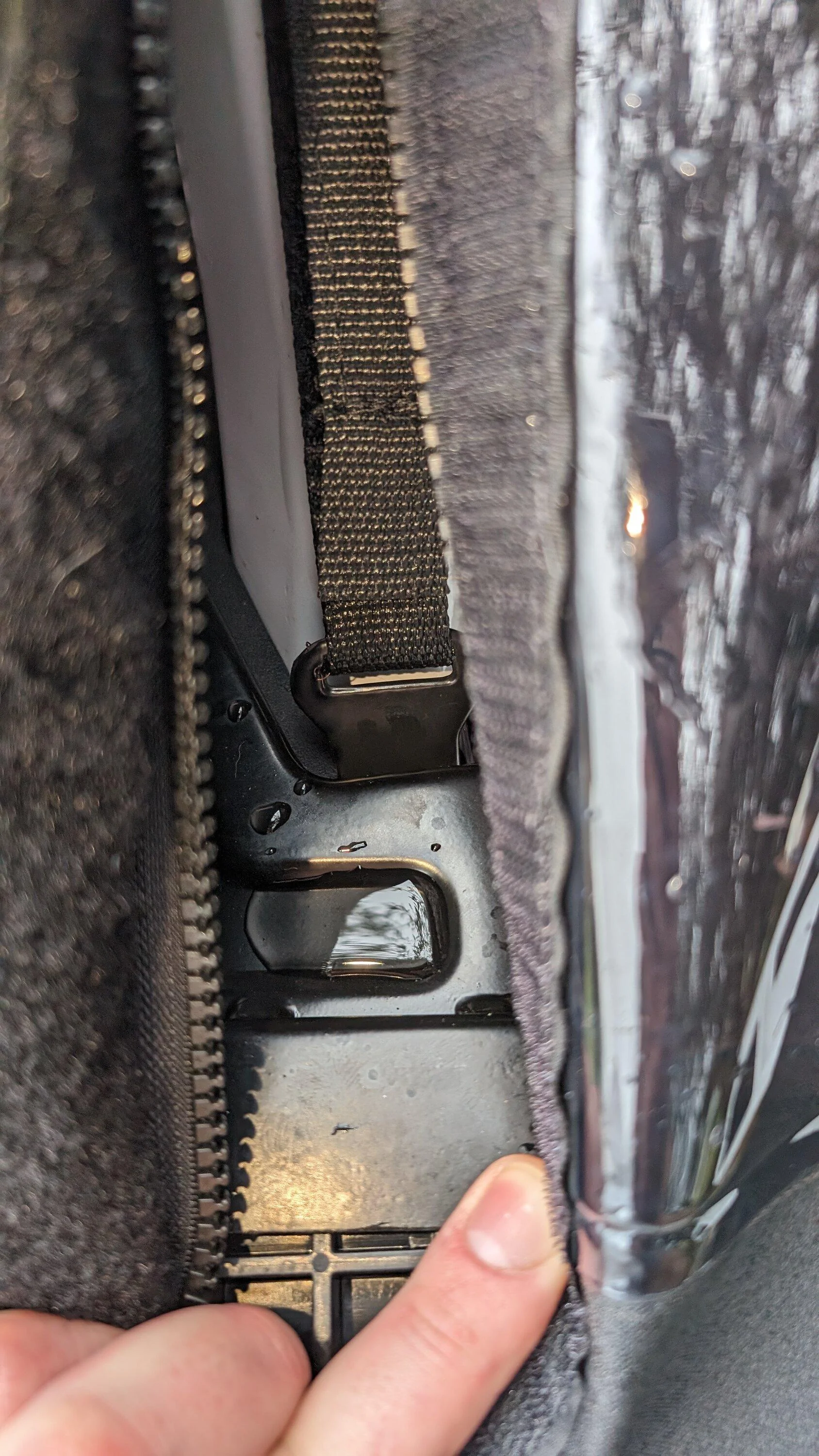 Ford Bronco Rampage Trailview Soft Top Leaking PXL_20231225_153502303