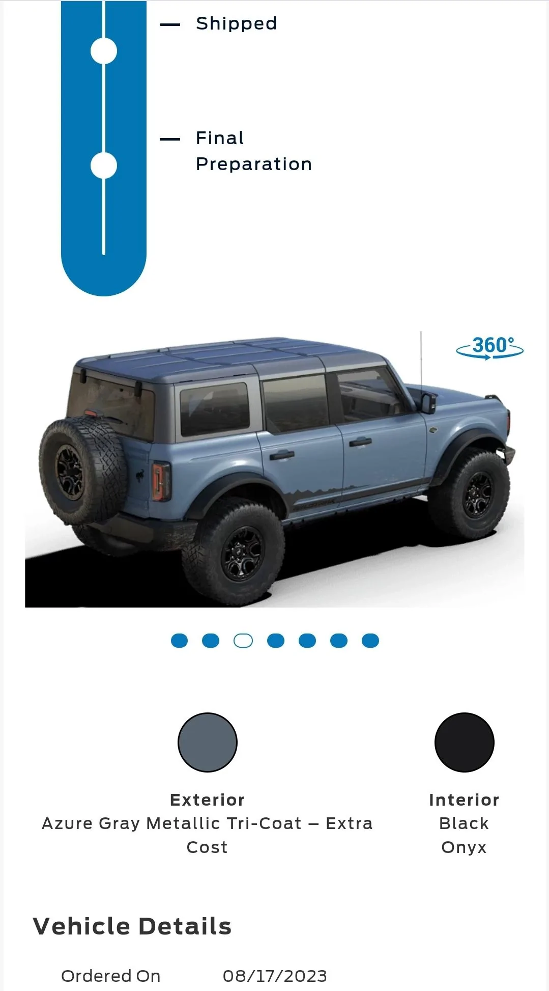 Ford Bronco Bronco Build Week 1/15/2024 Screenshot_20231226_123613_Chrom