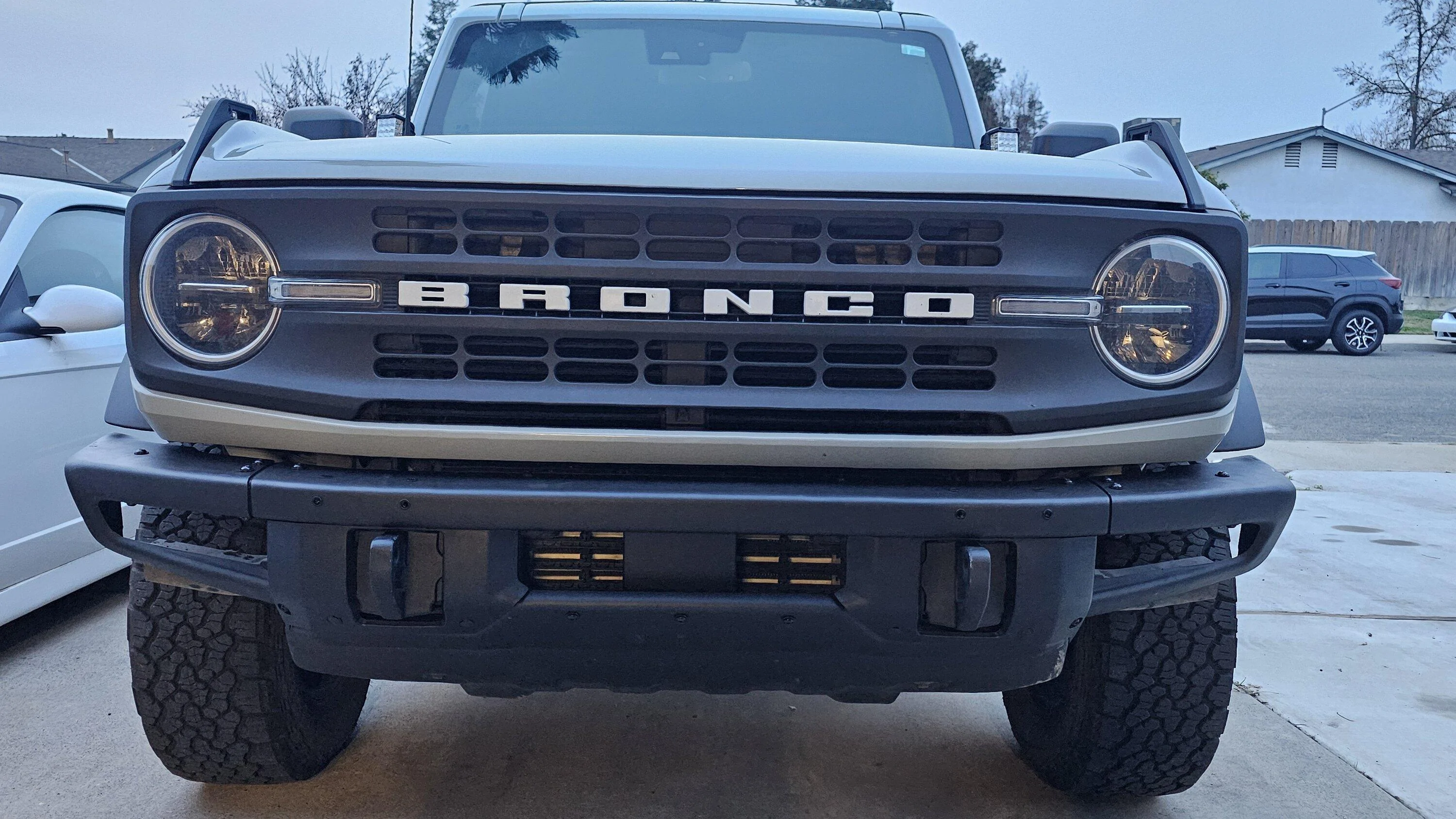 Ford Bronco Cheap modular bumper 20231226_164845