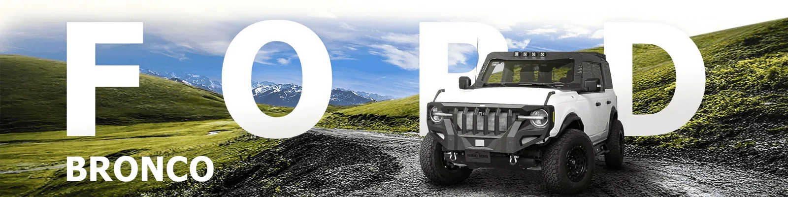 Ford Bronco Low profile mudflap options 1703687469475