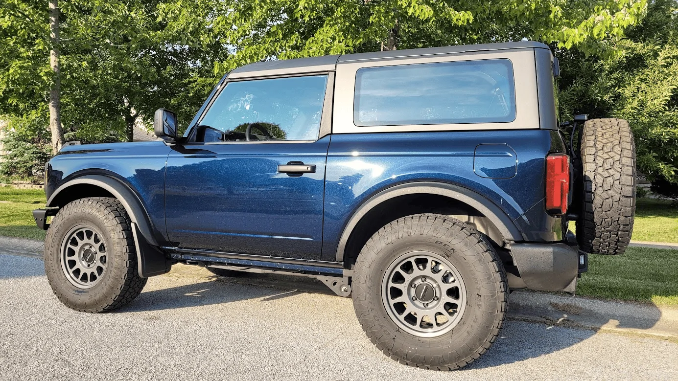Ford Bronco Low profile mudflap options 1703692576795