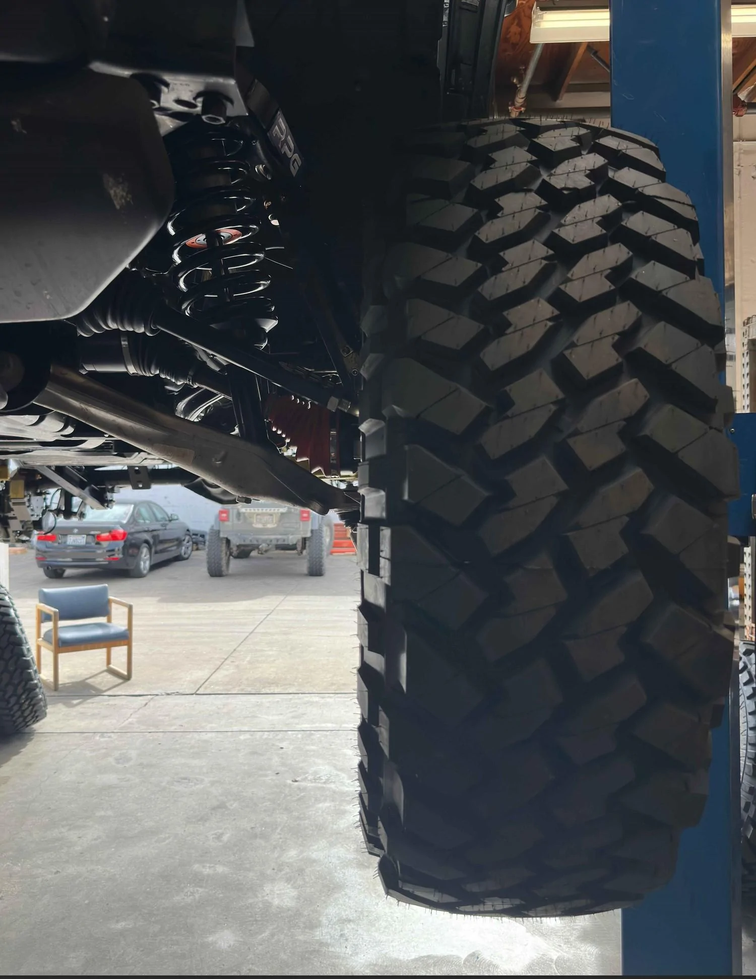 Ford Bronco 74Weld Bronco Portals now available! 74weld driver front at droop straight shot