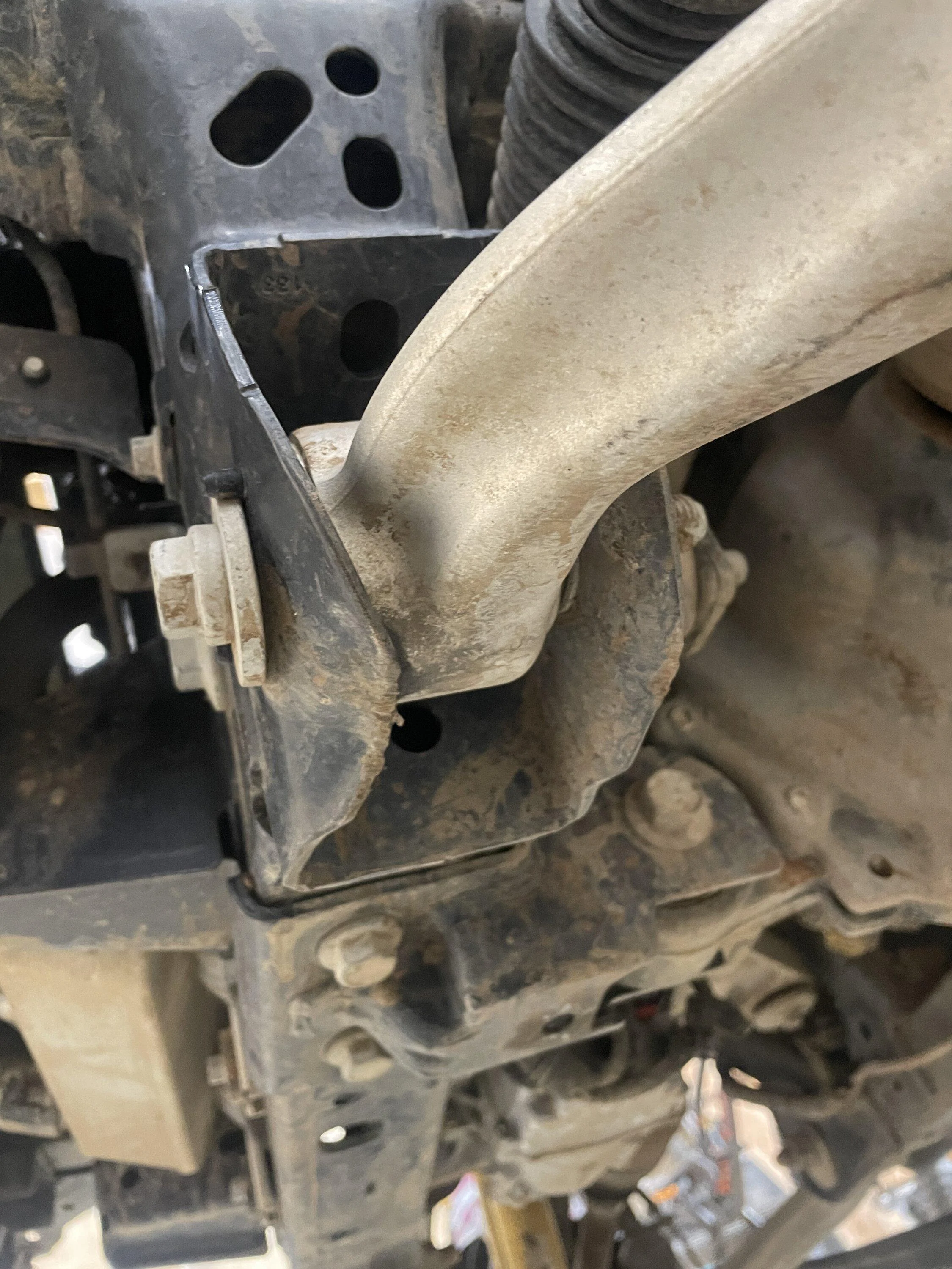Ford Bronco Front A arm frame mount reinforcements DAF2A1D6-711C-4D7D-B0D9-44880CB7EA6F