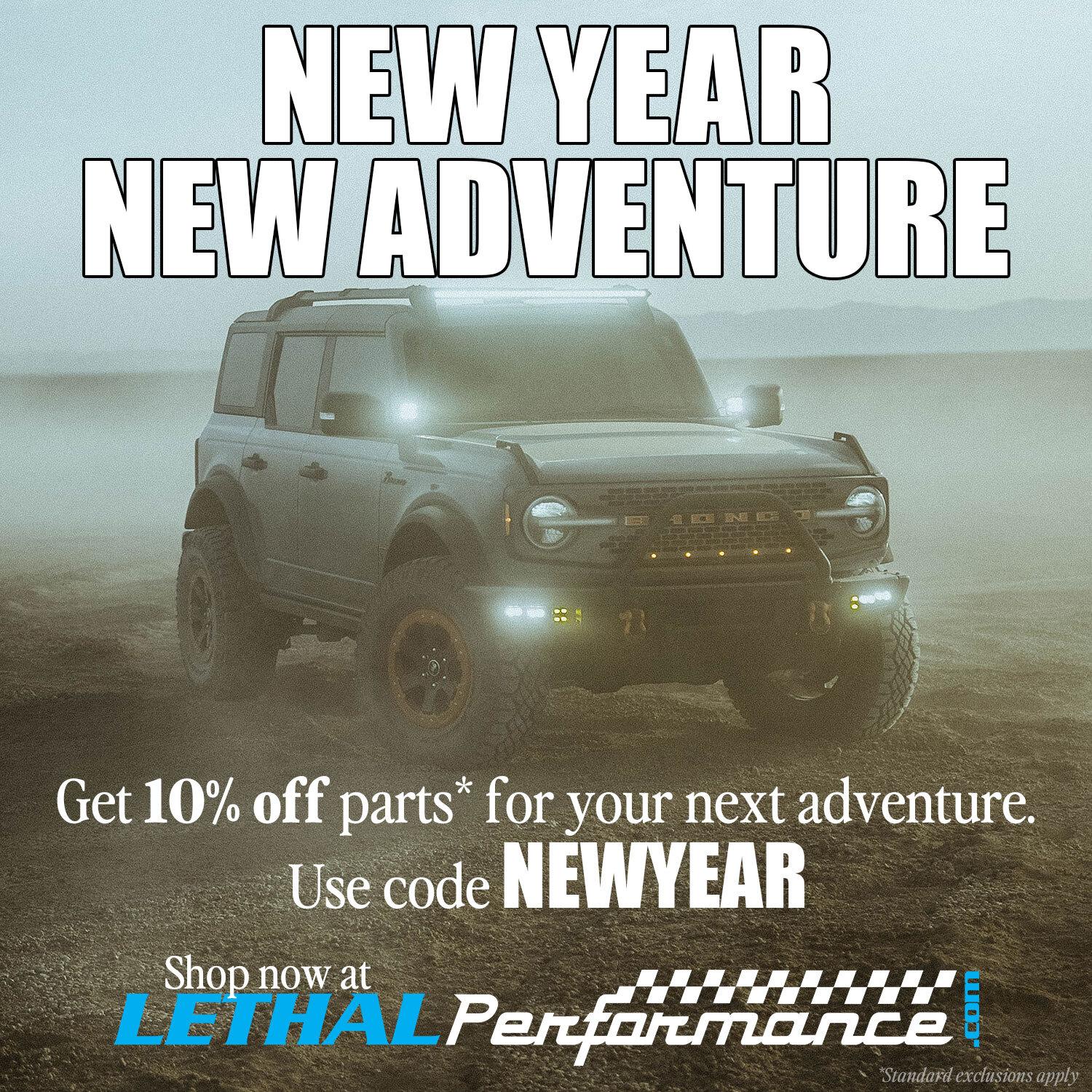 Ford Bronco SITEWIDE FLASH SALE HERE at Lethal Performance!! BroncoSalePost