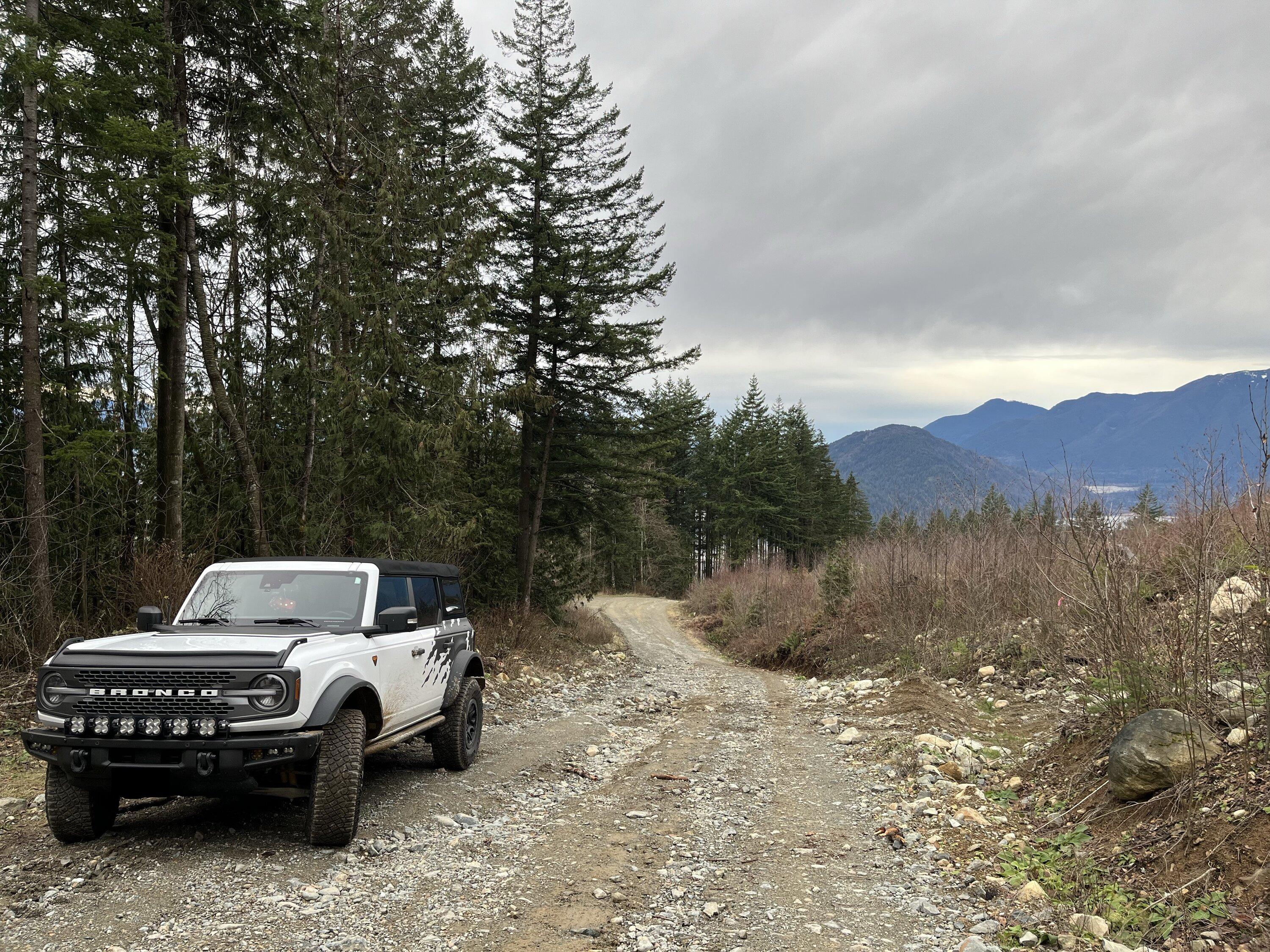 Ford Bronco Mount Woodside Hang Gliding Launch (Harrison Mills, British Columbia) IMG_4230