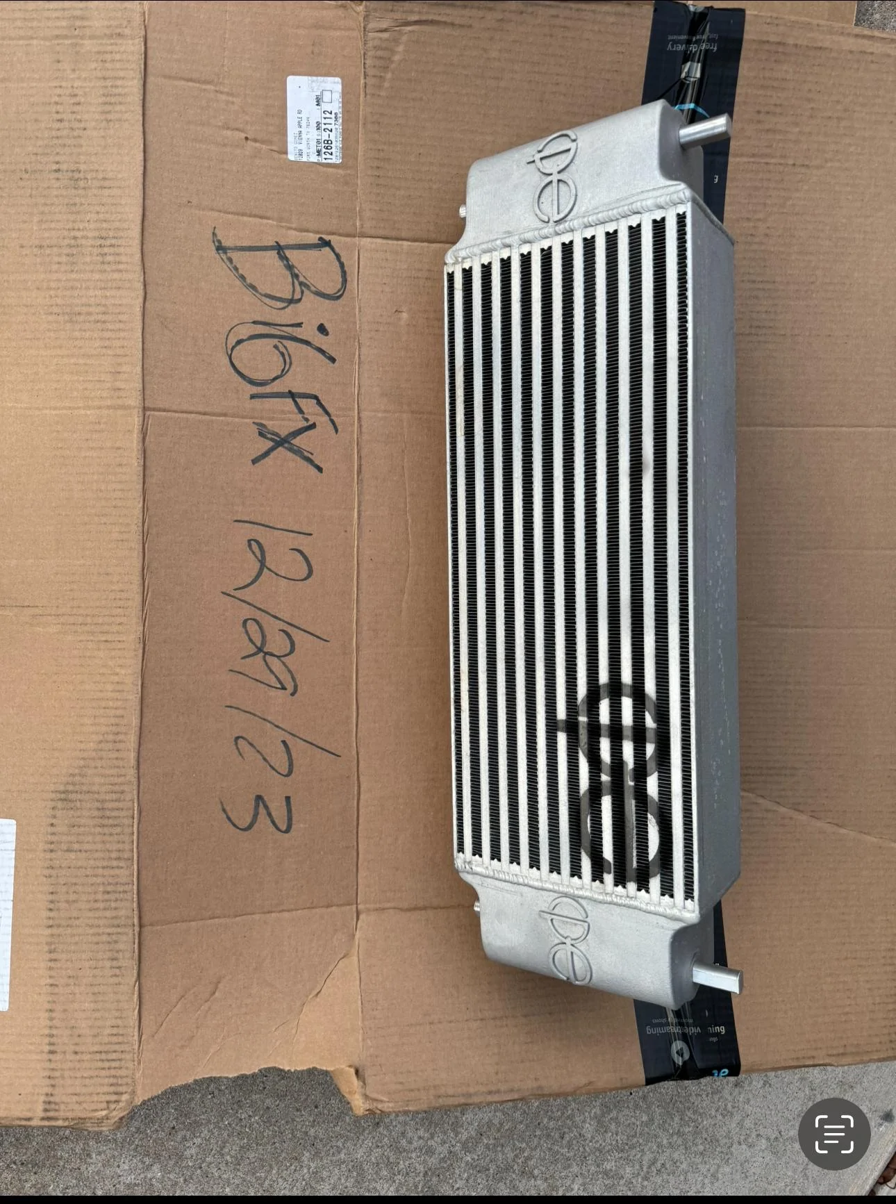 Ford Bronco Cpe Bronco intercooler will ship IMG_0222