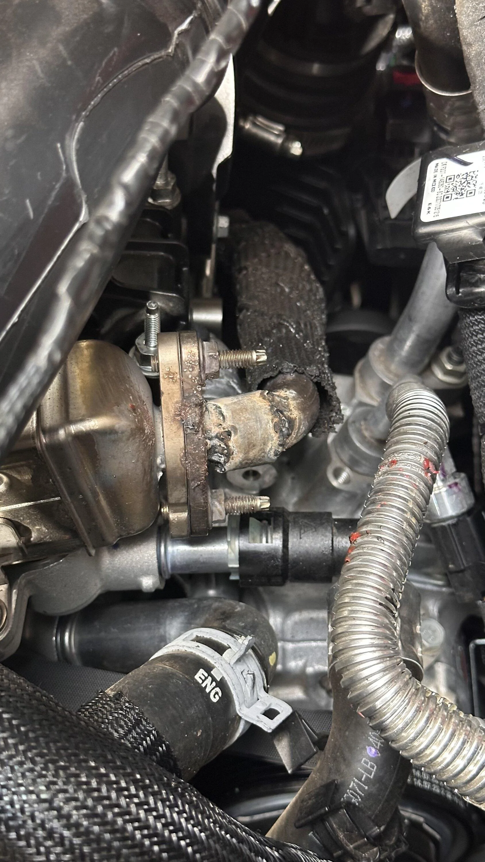 Ford Bronco Smoke and new sound coming from engine IMG_2794