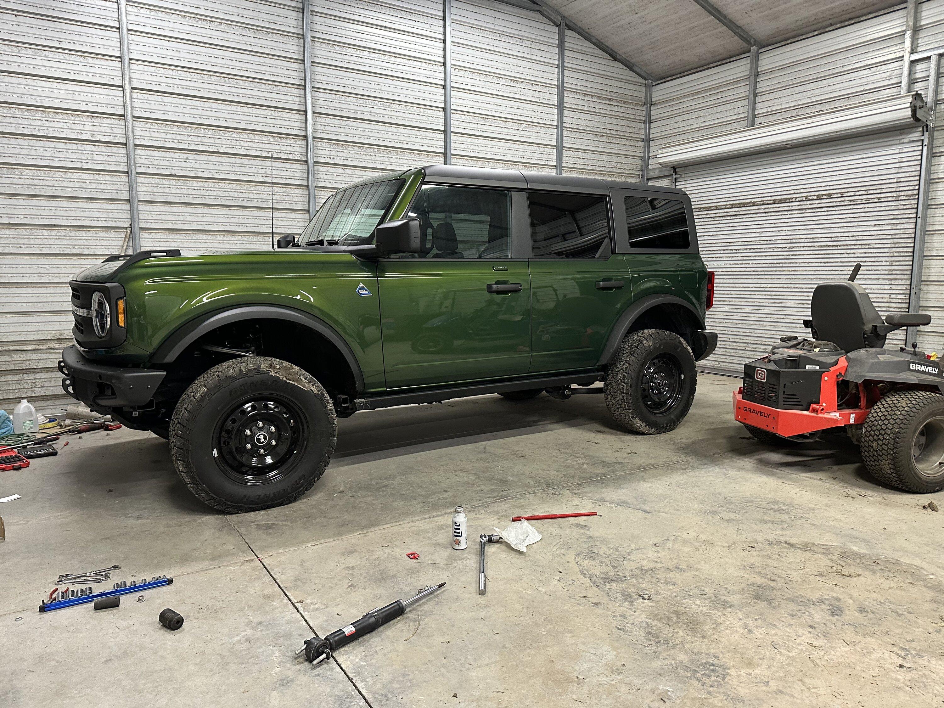 Ford Bronco Bronco build week 8/7/2023 IMG_0637