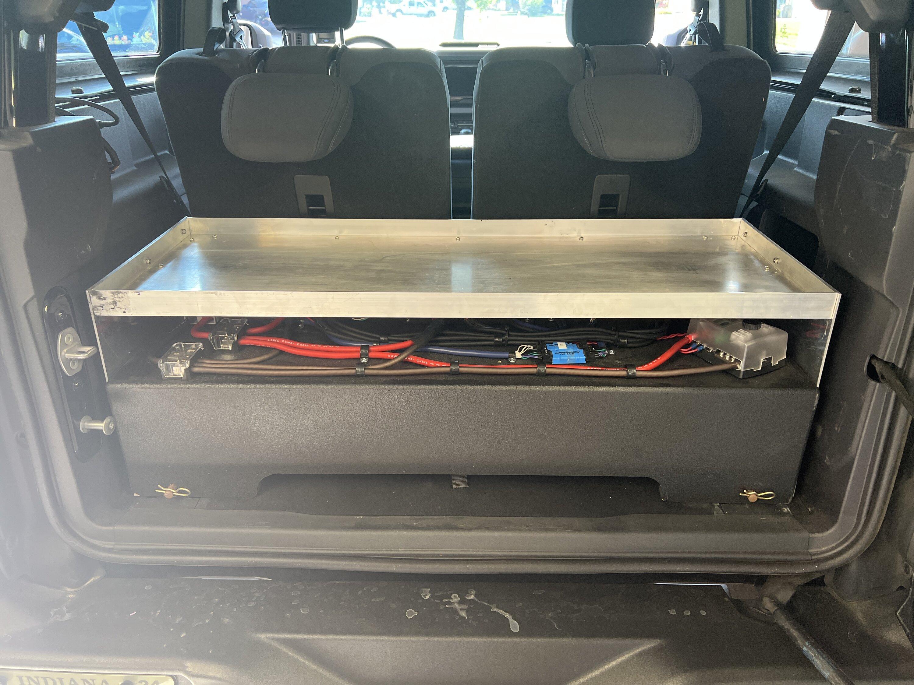 Ford Bronco 2 door rear shelf IMG_7175