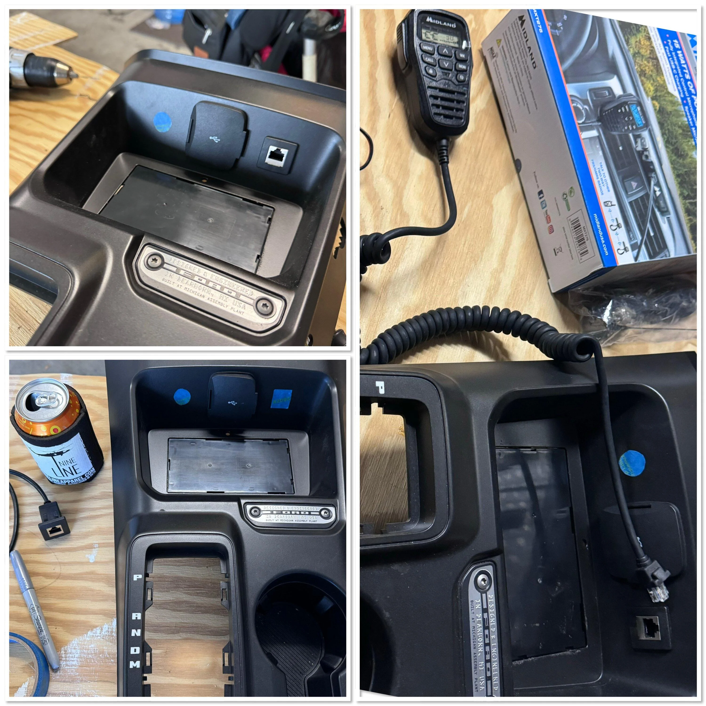 Ford Bronco Super Clean GMRS Radio Install! IMG_2149