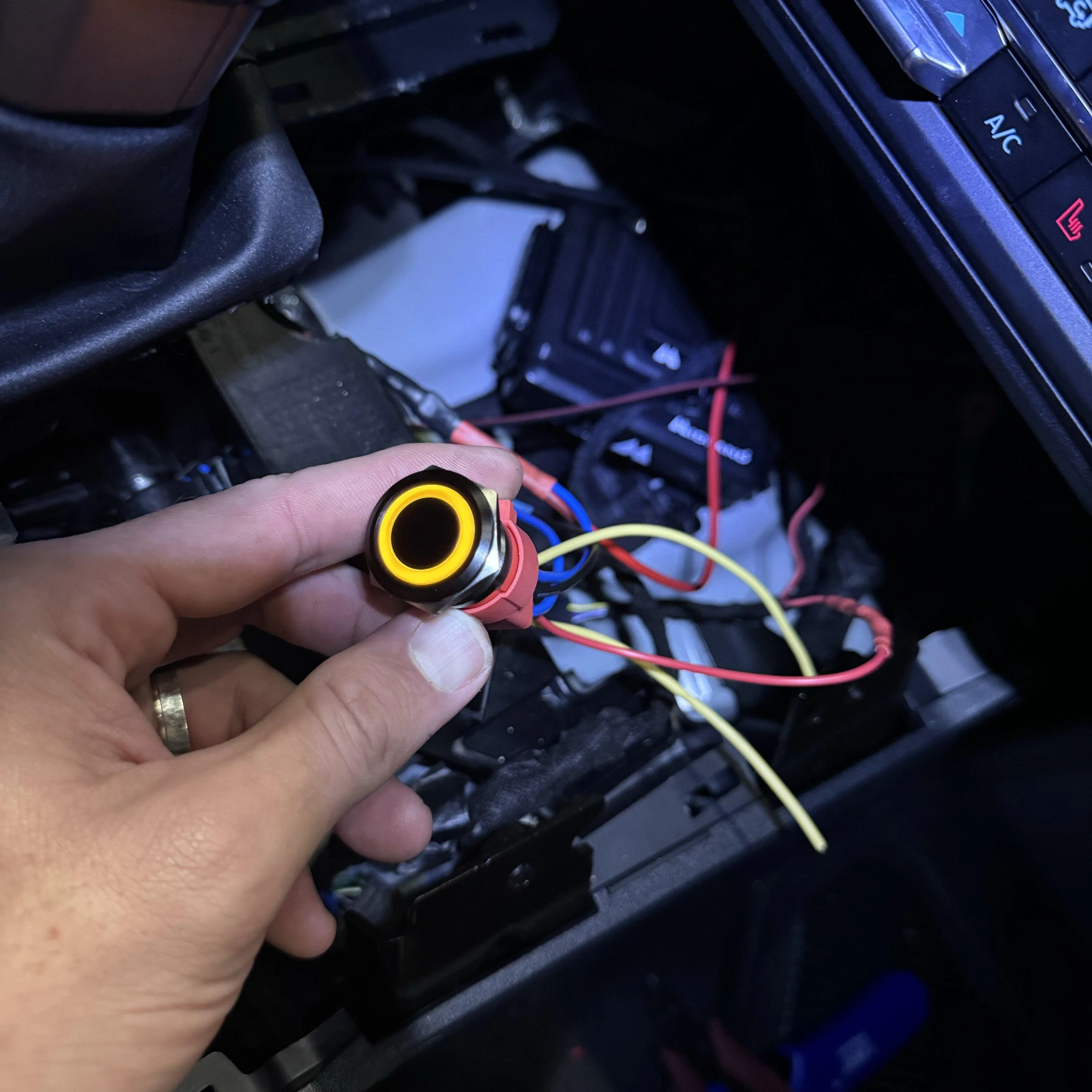 Ford Bronco Super Clean GMRS Radio Install! IMG_2177